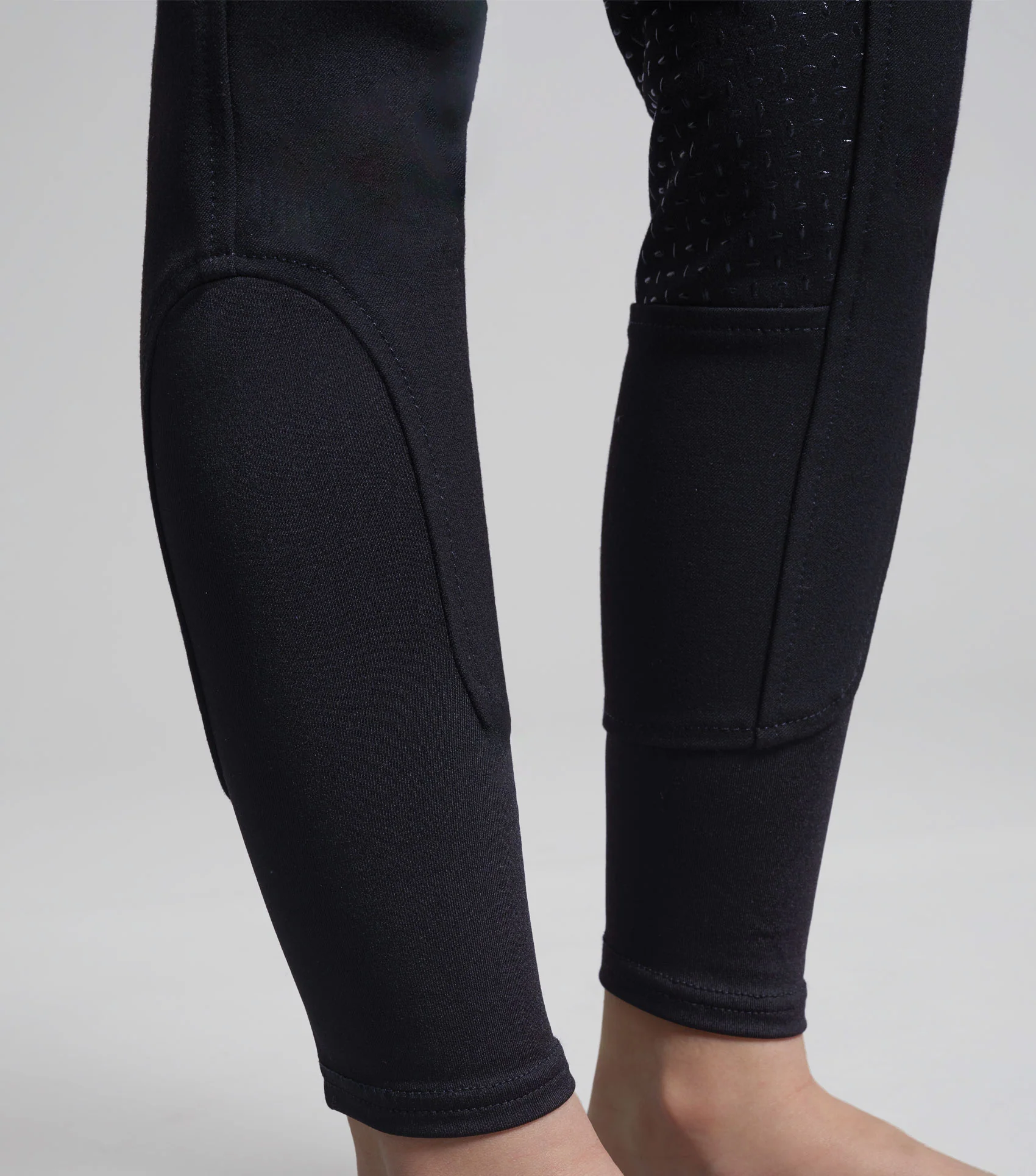 Brava Girls Full Seat Gel Riding Breeches Navy - Image 6