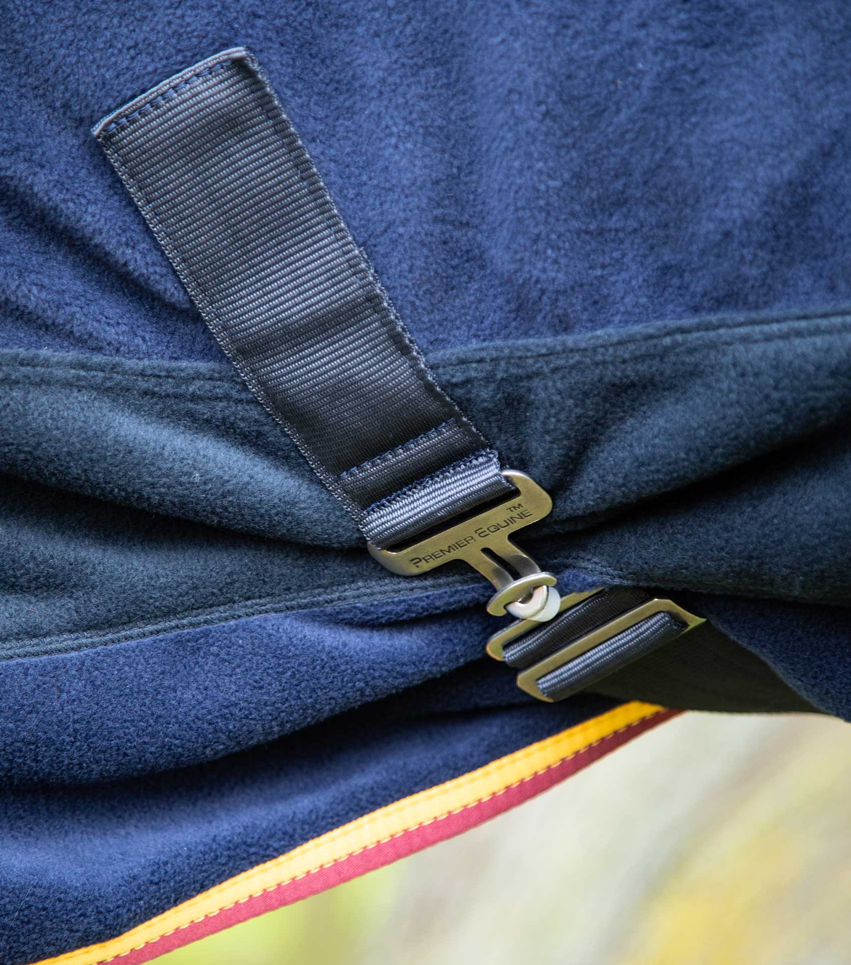 Buster Fleece Cooler Rug - Continental Edition Navy - Image 4