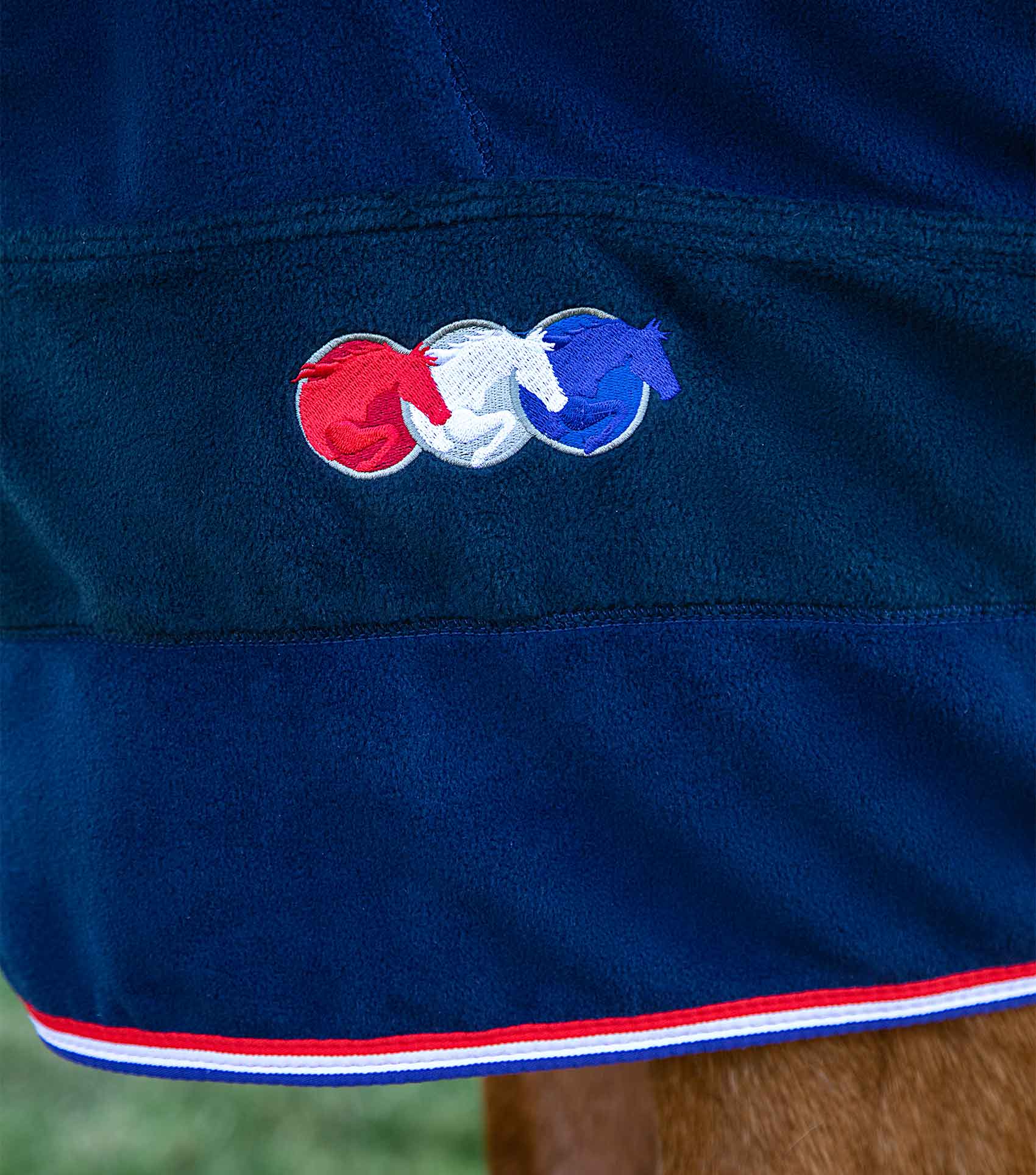 Buster Fleece Cooler Rug - Vecto Edition Navy - Image 3
