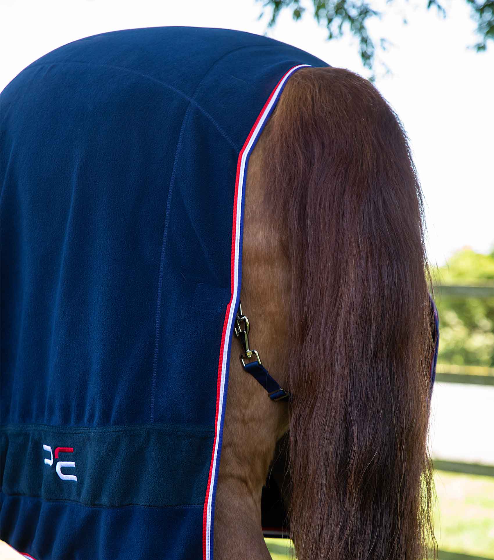 Buster Fleece Cooler Rug - Vecto Edition Navy - Image 5