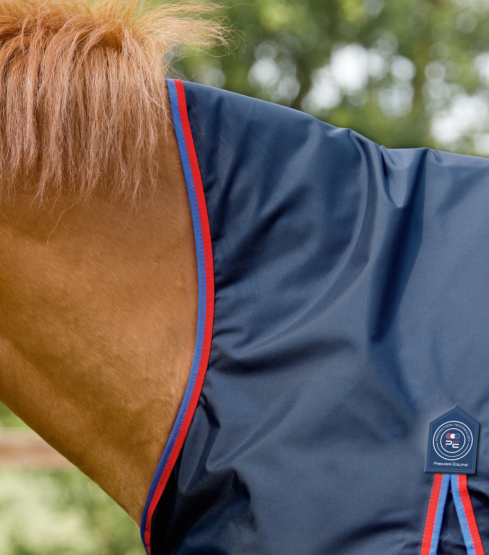 Buster Hardy 0g Half Neck Turnout Rug Navy - Image 2
