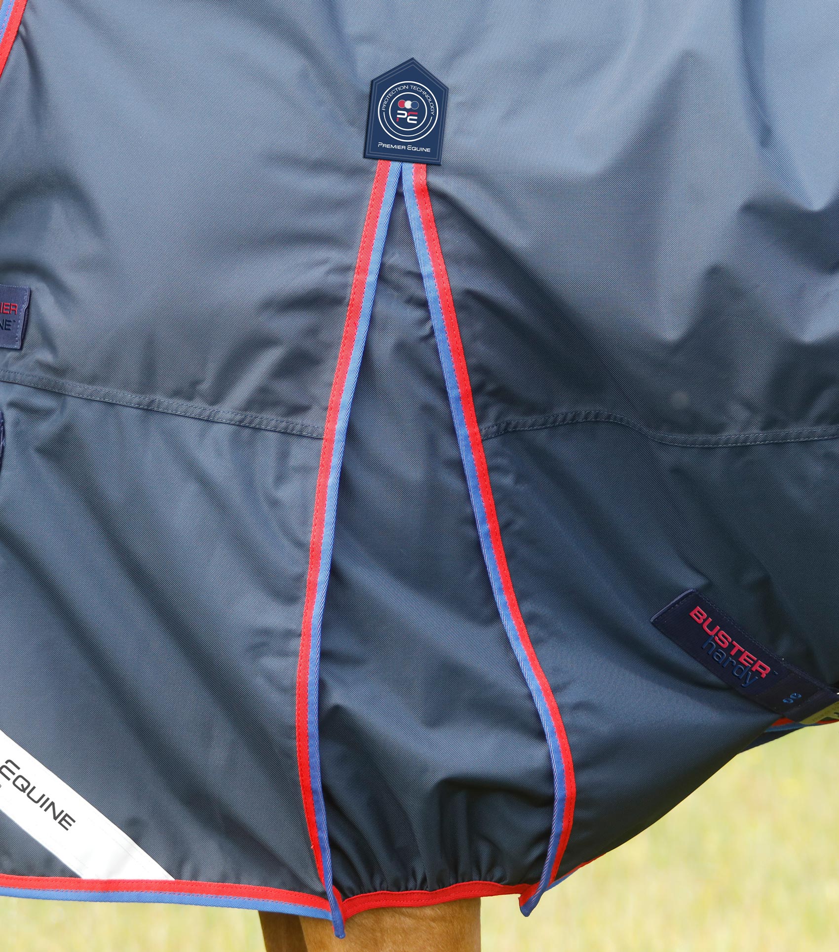 Buster Hardy 0g Half Neck Turnout Rug Navy - Image 4