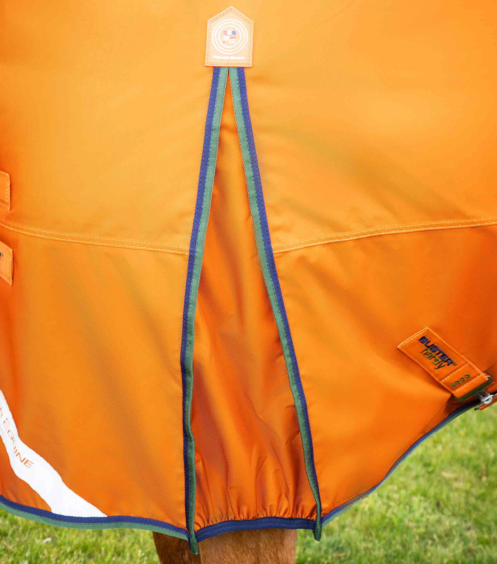 Buster Hardy 400g Half Neck Turnout Rug Burnt Orange - Image 3