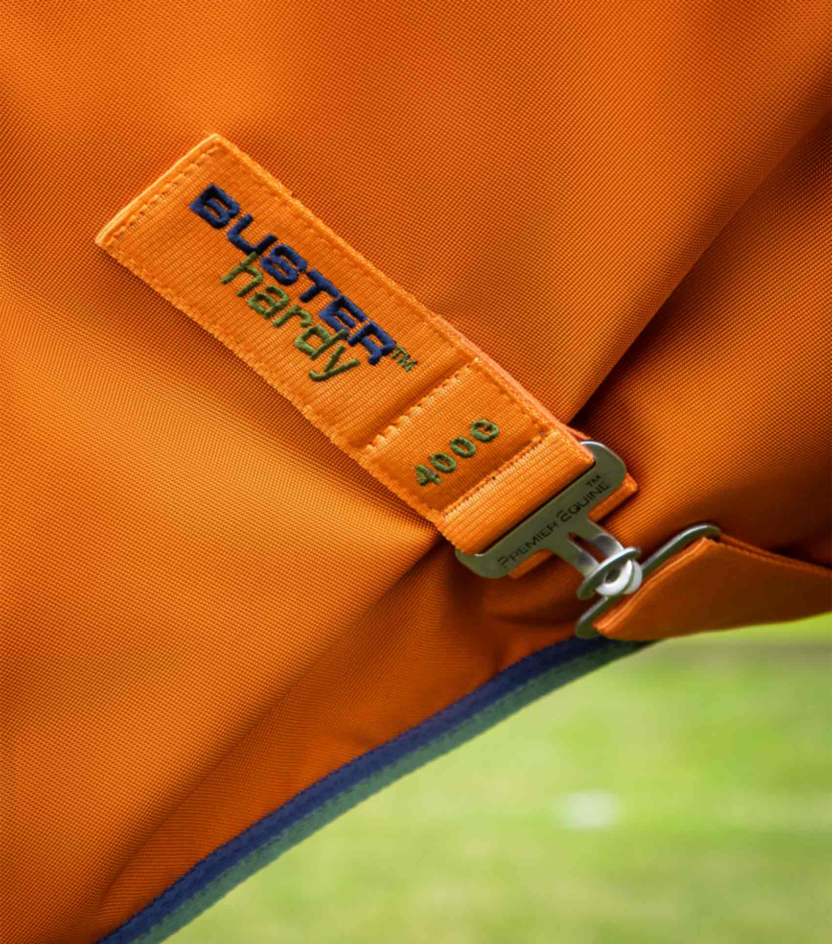 Buster Hardy 400g Half Neck Turnout Rug Burnt Orange - Image 4