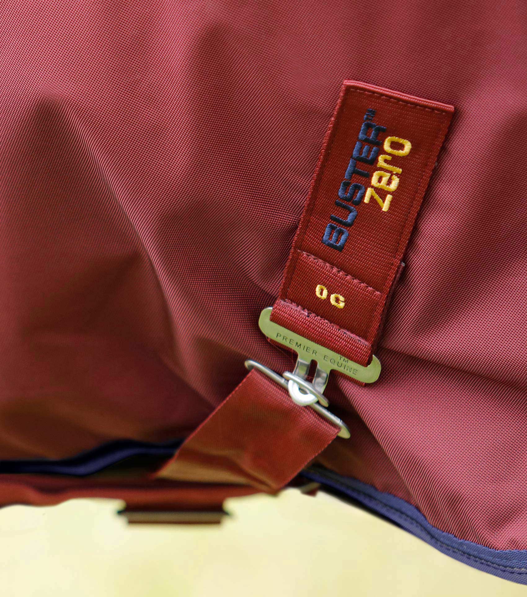 Buster Zero Original Turnout Rug Burgundy - Image 5