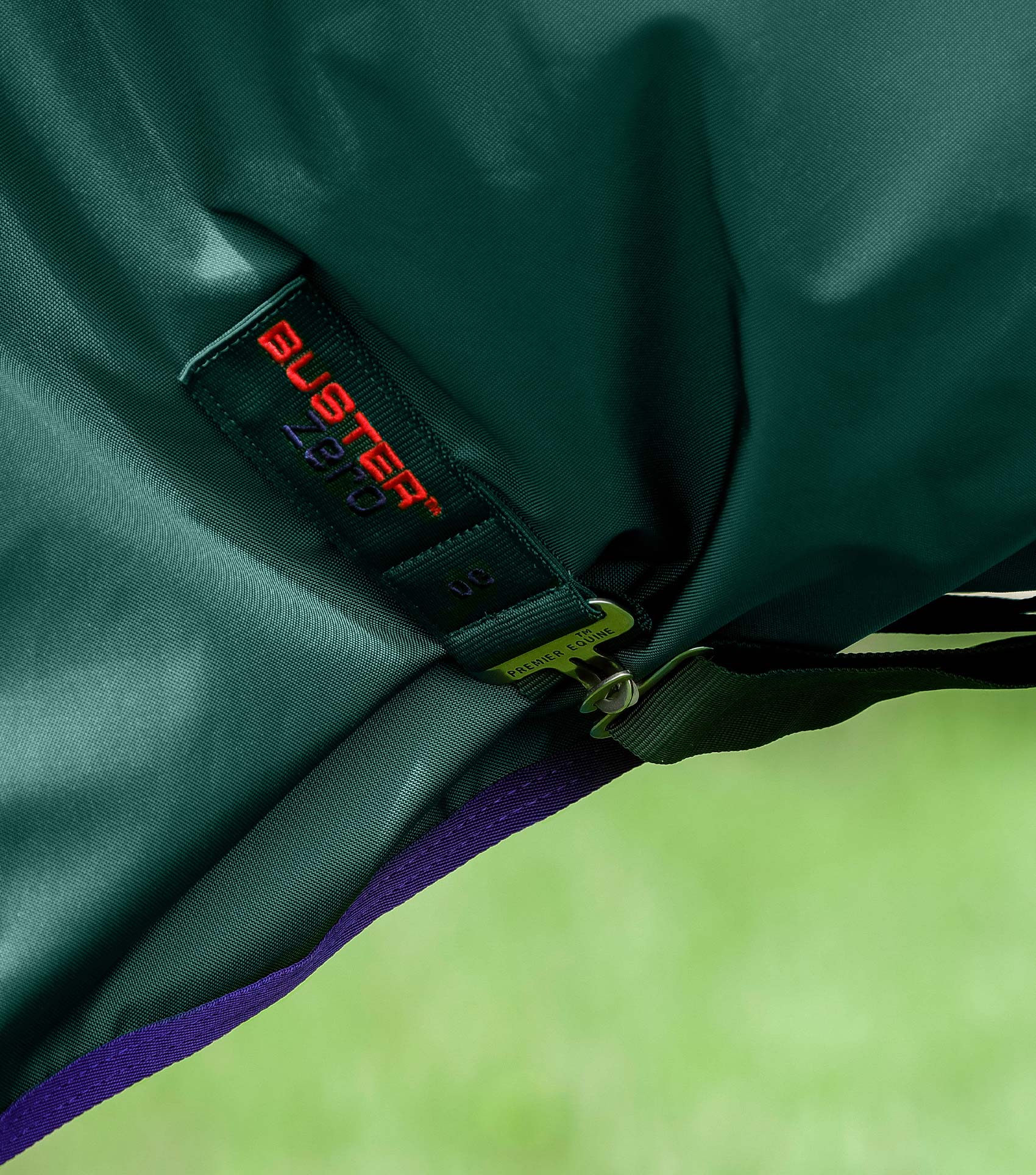 Buster Zero Original Turnout Rug Green - Image 5