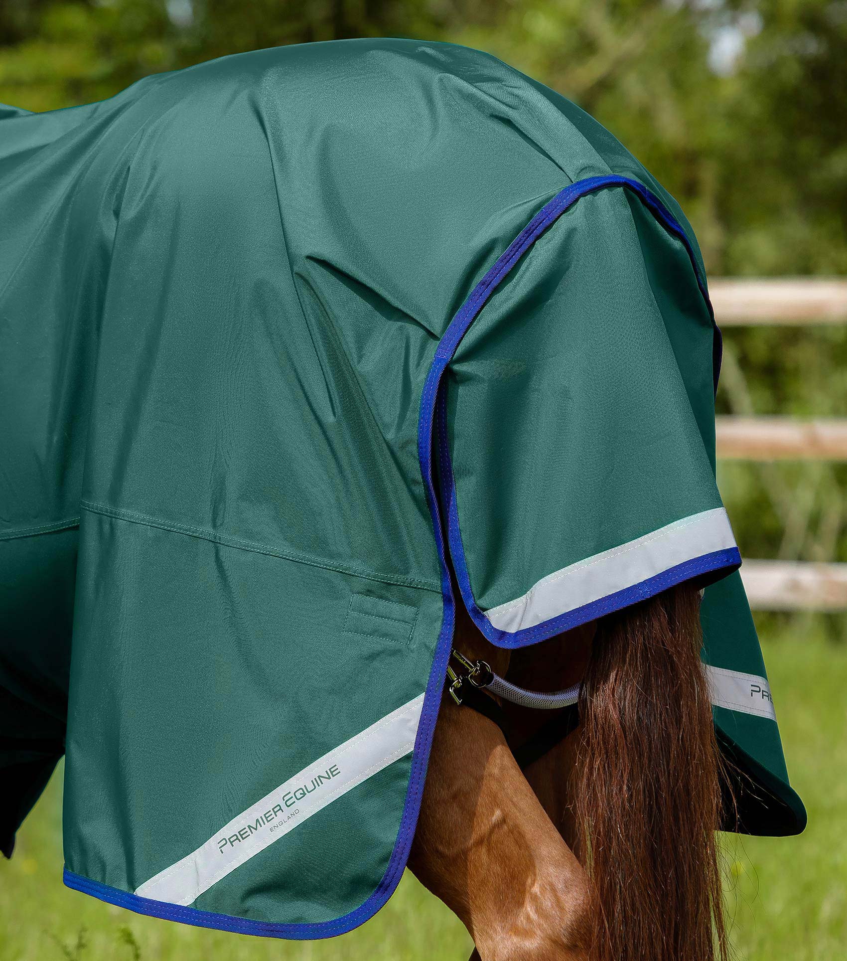 Buster Zero Original Turnout Rug Green - Image 6