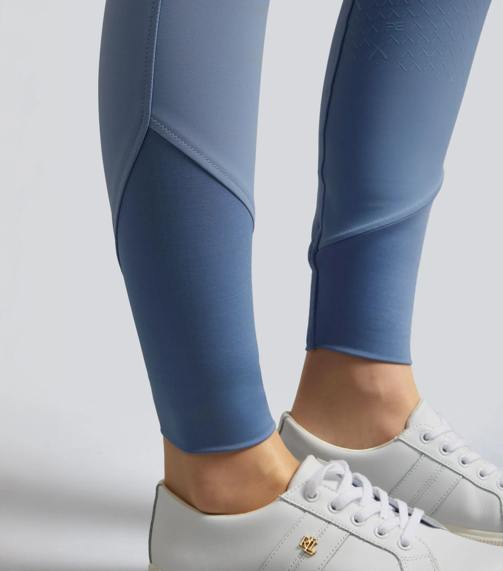 SALE - Campani Womens Full Seat Riding Breeches Dusty Blue - Image 5