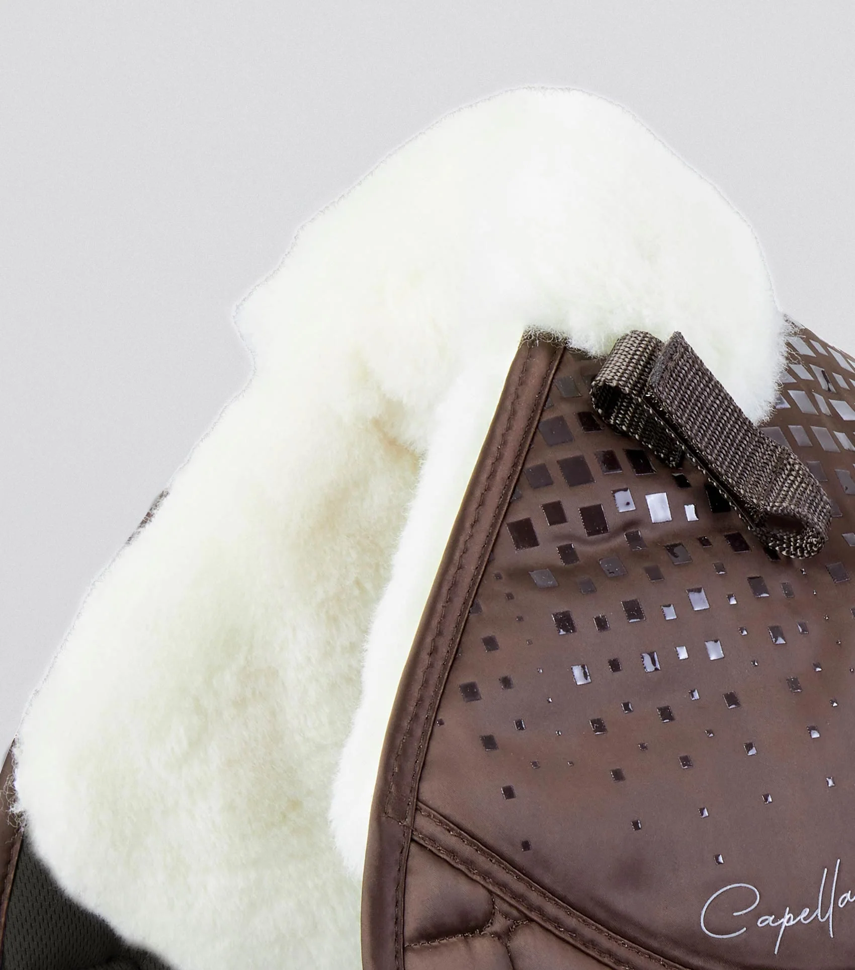 Capella Close Contact Merino Wool GP/Jump Square Brown/Natural Wool - Image 3