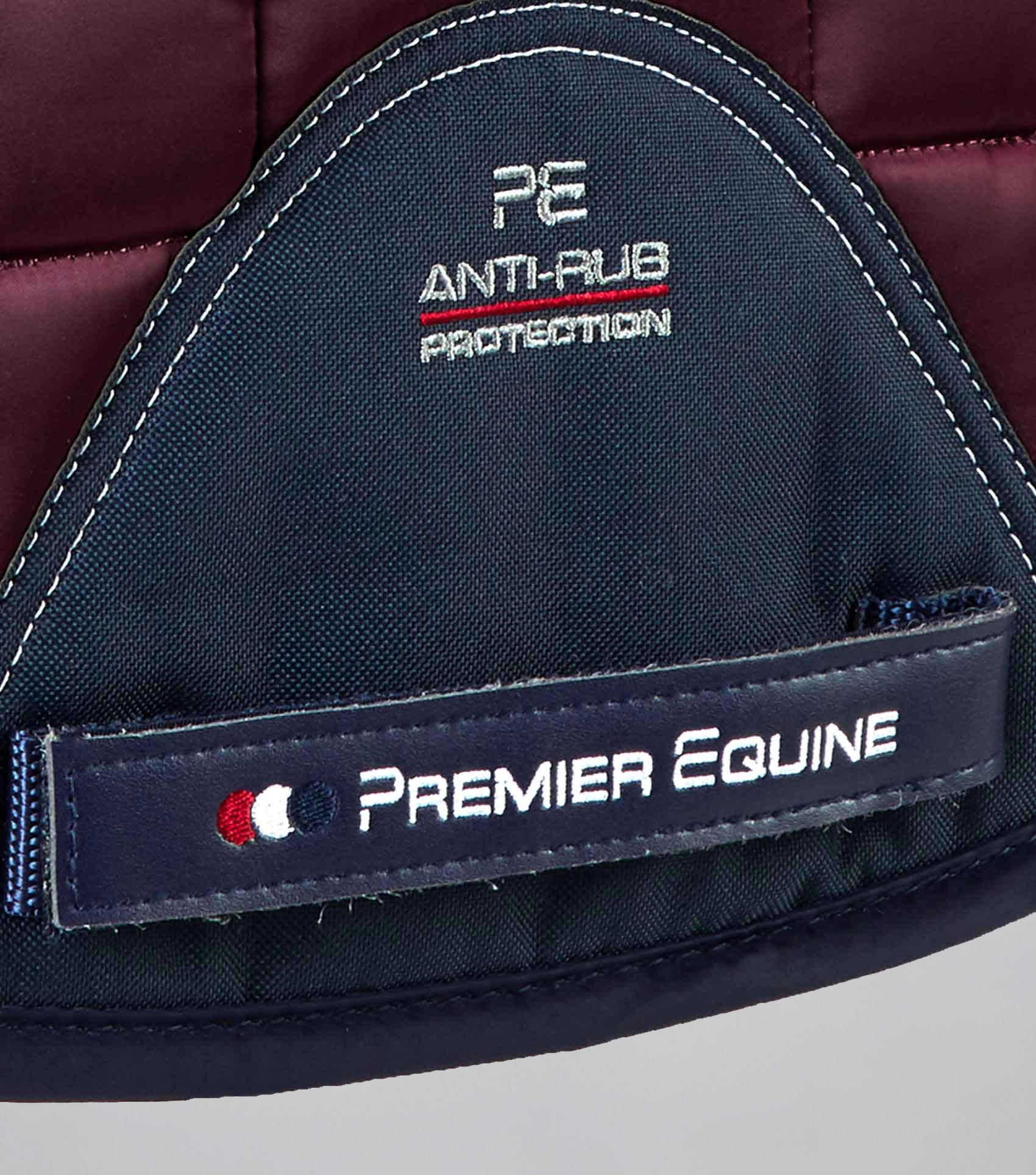 Capella Close Contact Merino Wool GP/Jump Square Wine/Navy Wool - Image 6