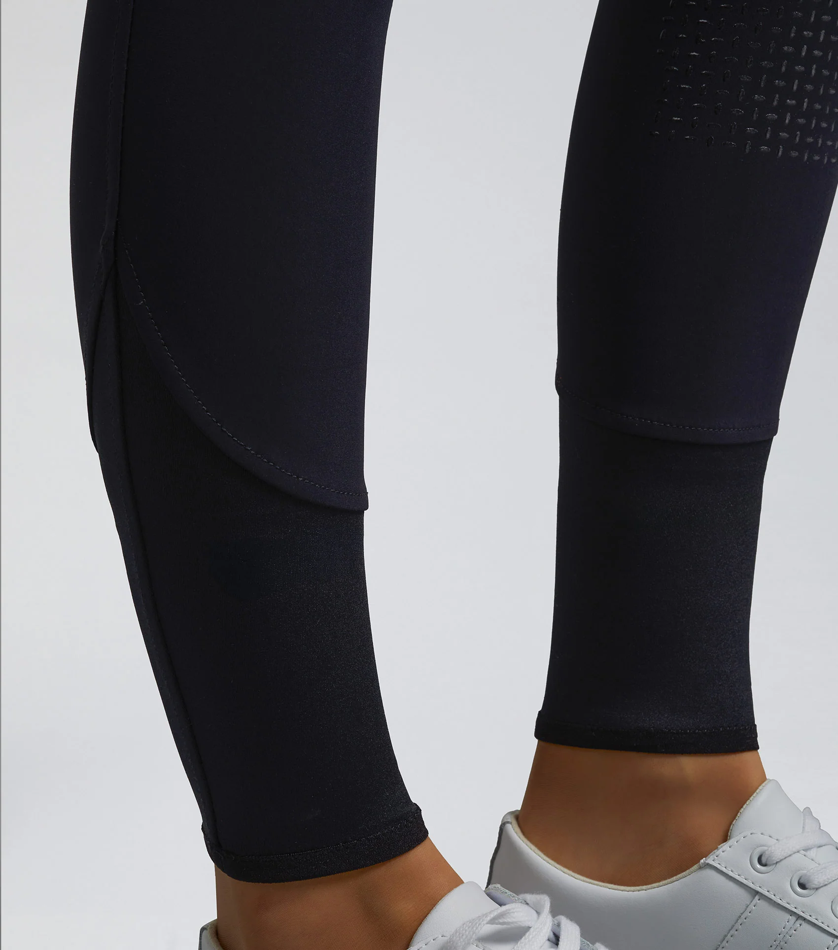 Carapello Ladies Full Seat Gel Riding Breeches Navy - Image 5