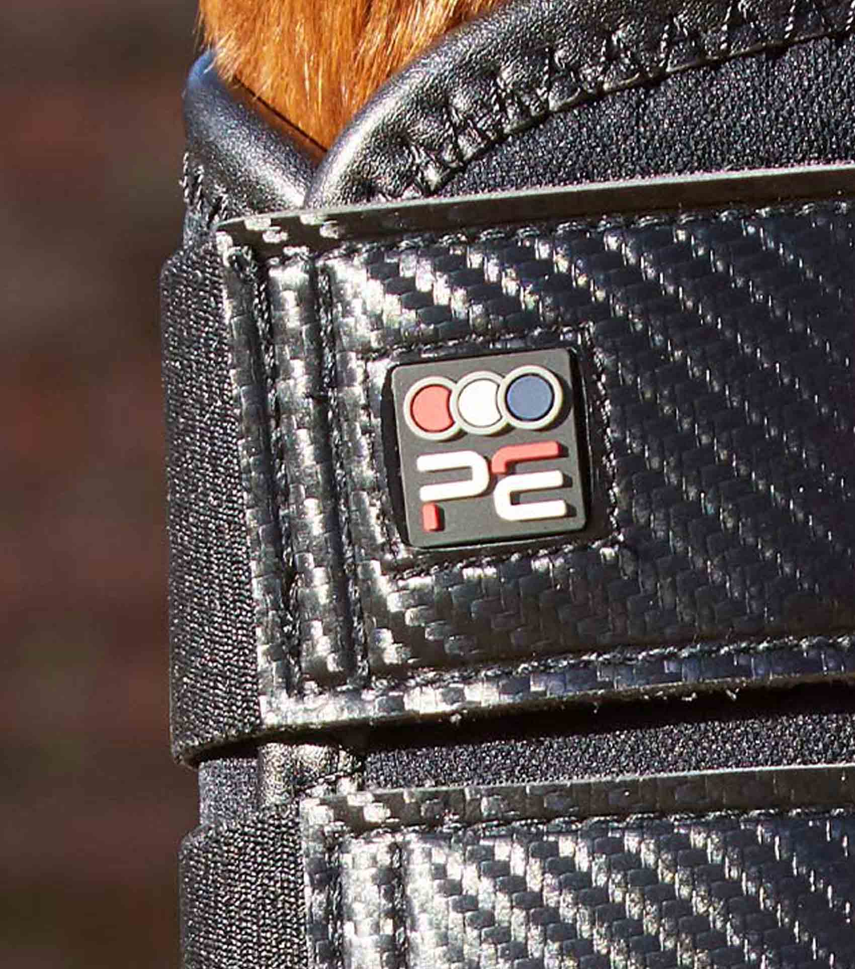 Carbon Air-Tech Single Locking Brushing Boots Black - Image 4