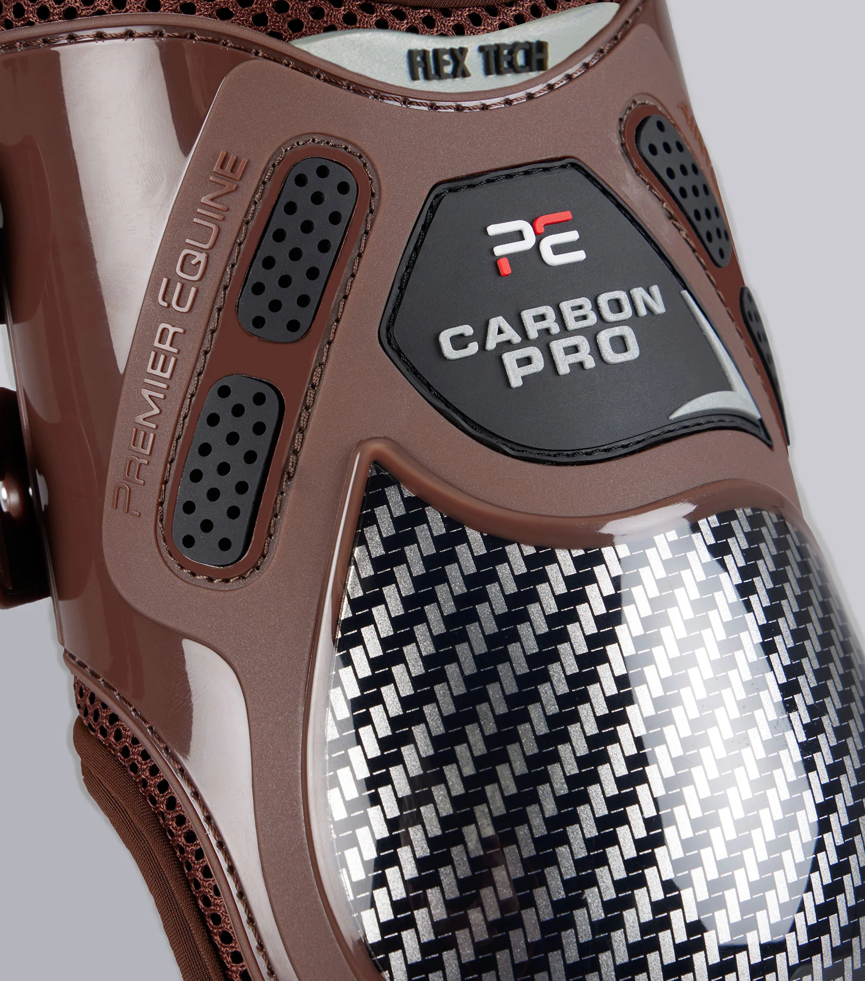 Carbon Pro Fetlock Boots Brown - Image 3