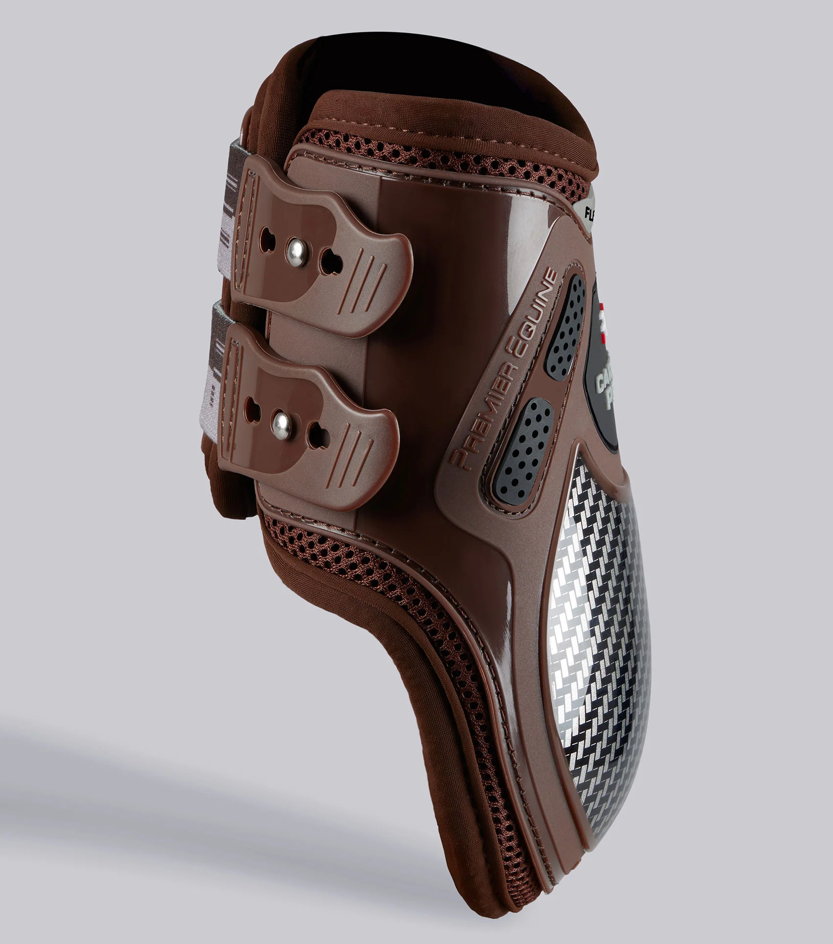 Carbon Pro Fetlock Boots Brown - Image 4