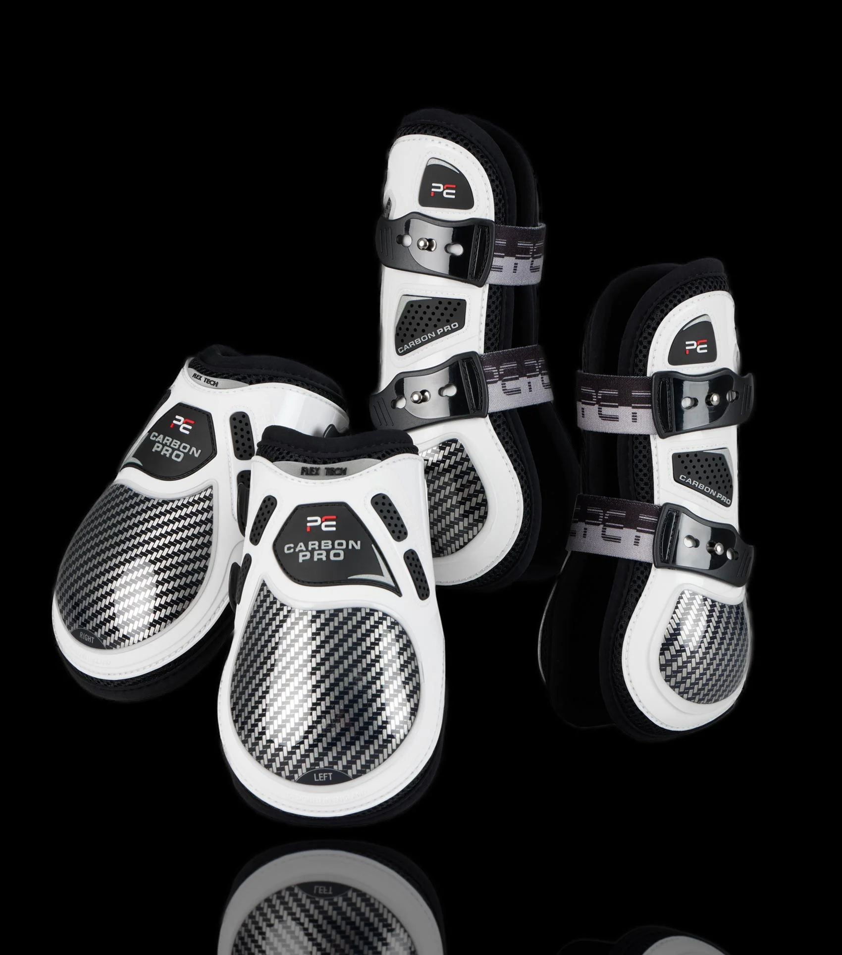 Carbon Pro Fetlock Boots White - Image 6
