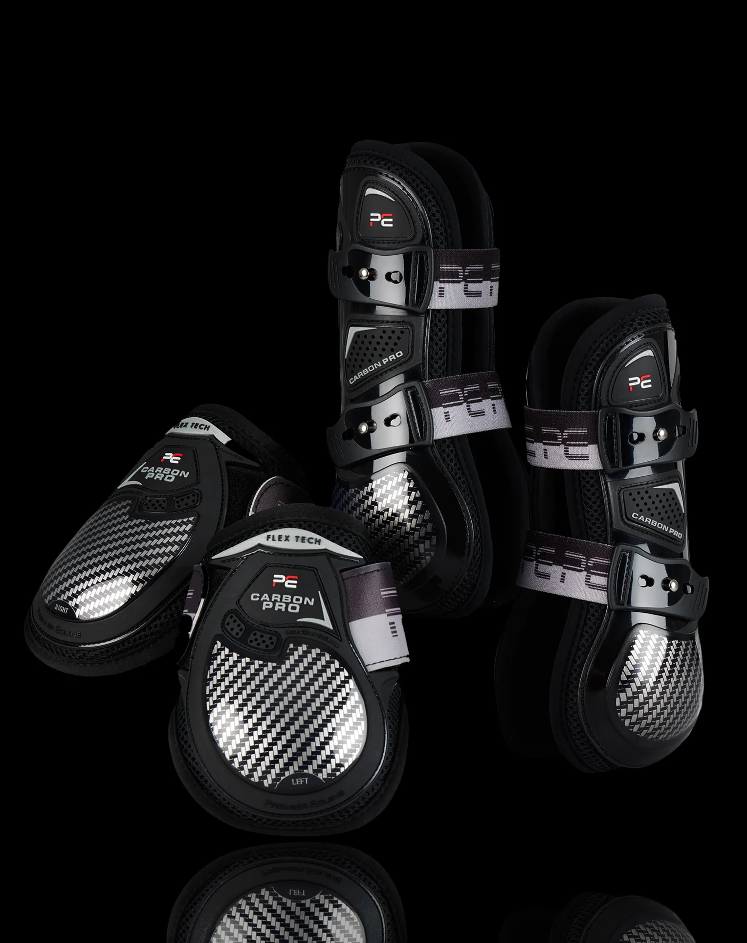 Carbon Pro Fetlock LITE Boots Black - Image 6