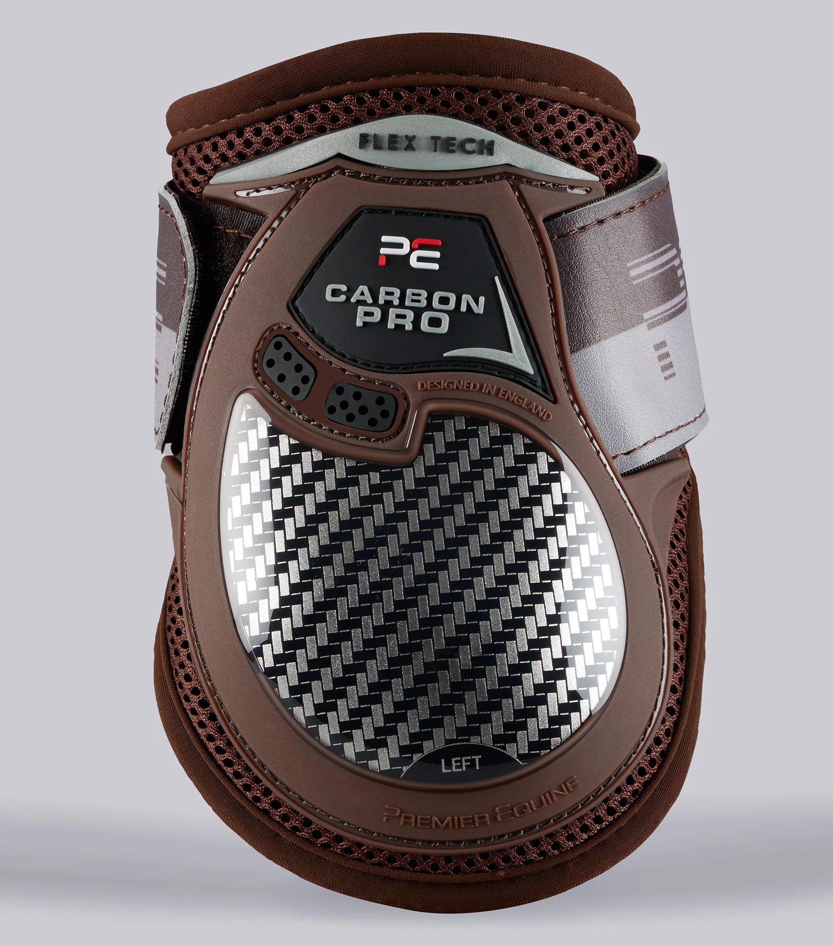 Carbon Pro Fetlock LITE Boots Brown - Image 2