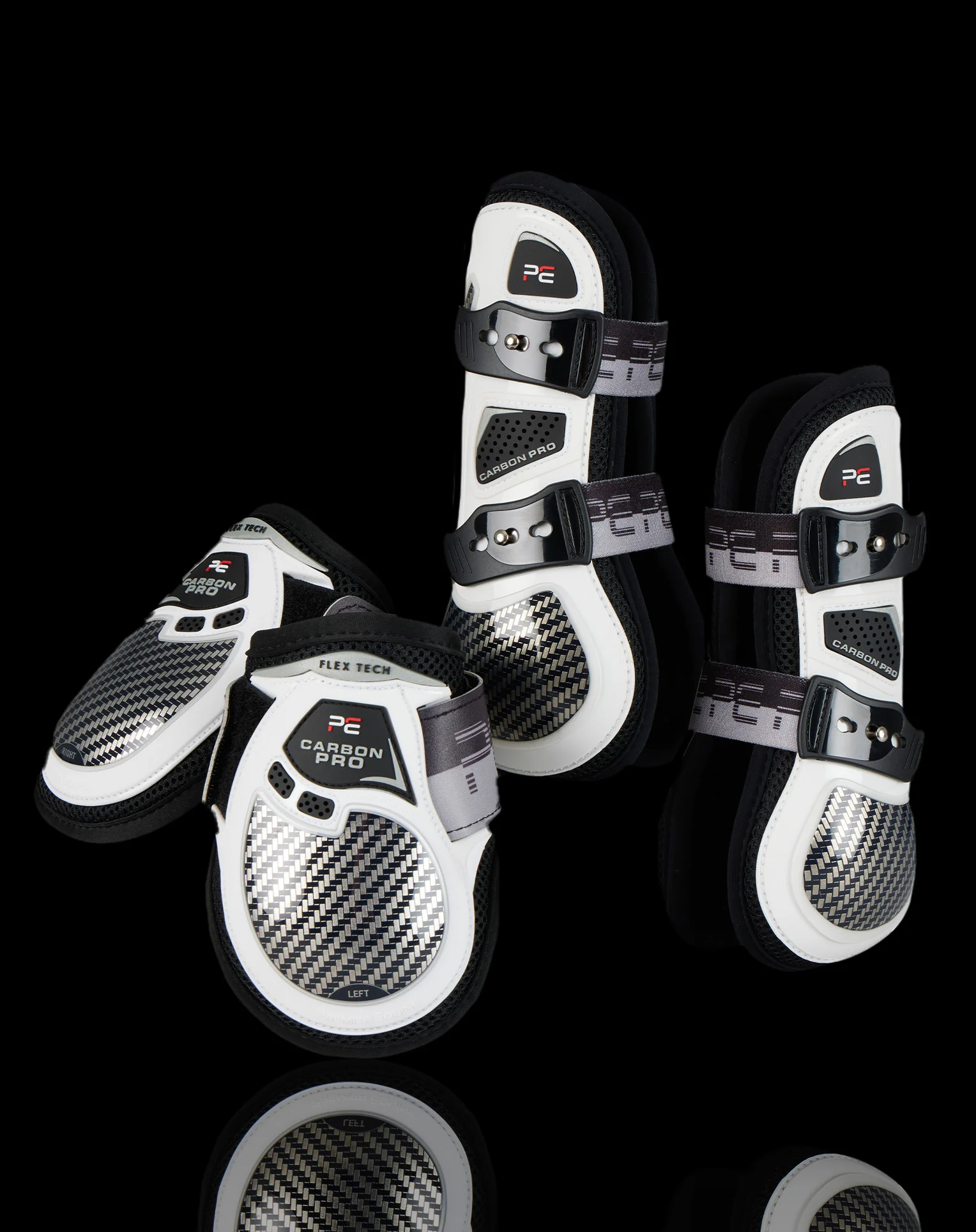 Carbon Pro Fetlock LITE Boots White - Image 6