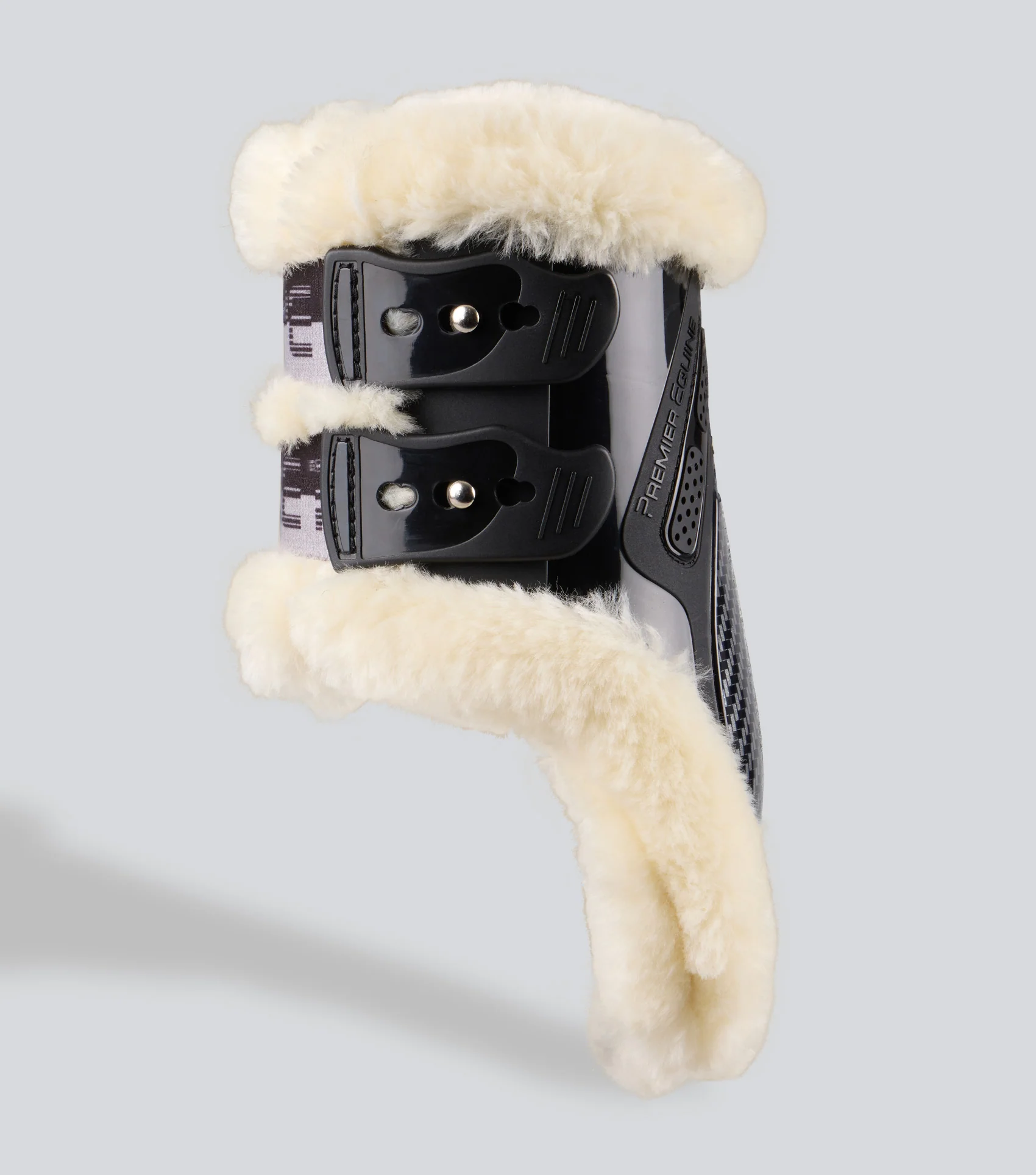 Carbon Pro Techno Wool Fetlock Boots Black - Image 3