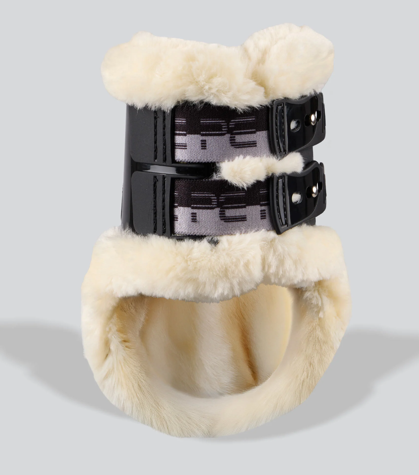 Carbon Pro Techno Wool Fetlock Boots Black - Image 4