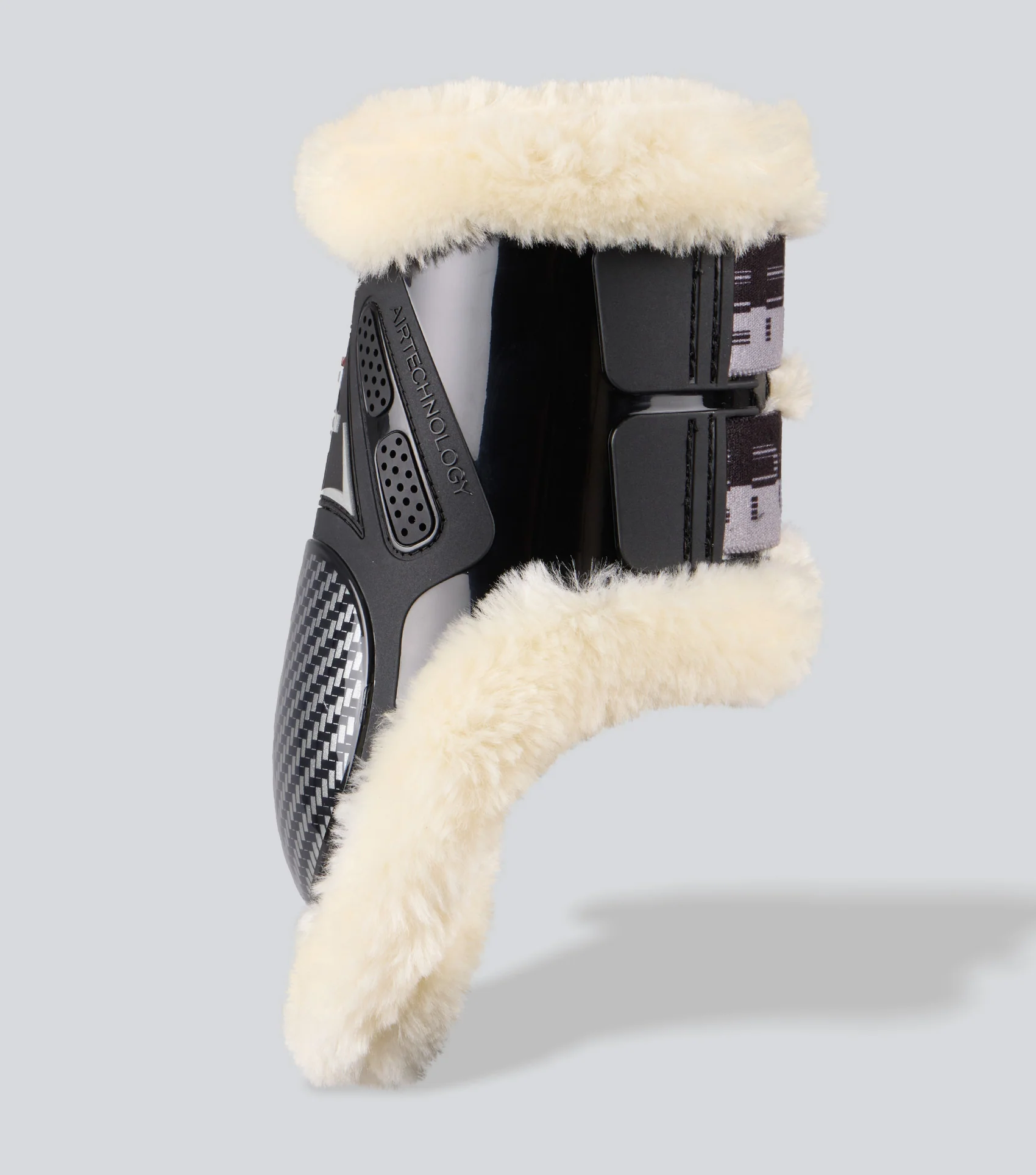Carbon Pro Techno Wool Fetlock Boots Black - Image 5