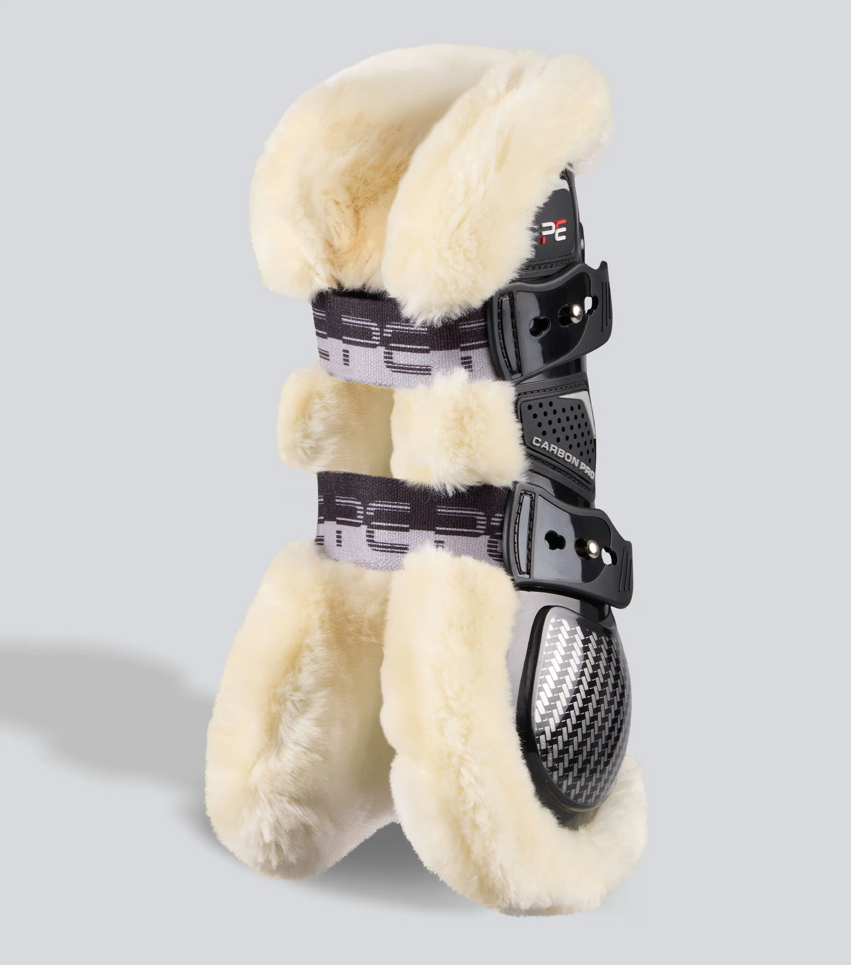 Carbon Pro Techno Wool Tendon Boots Black - Image 4