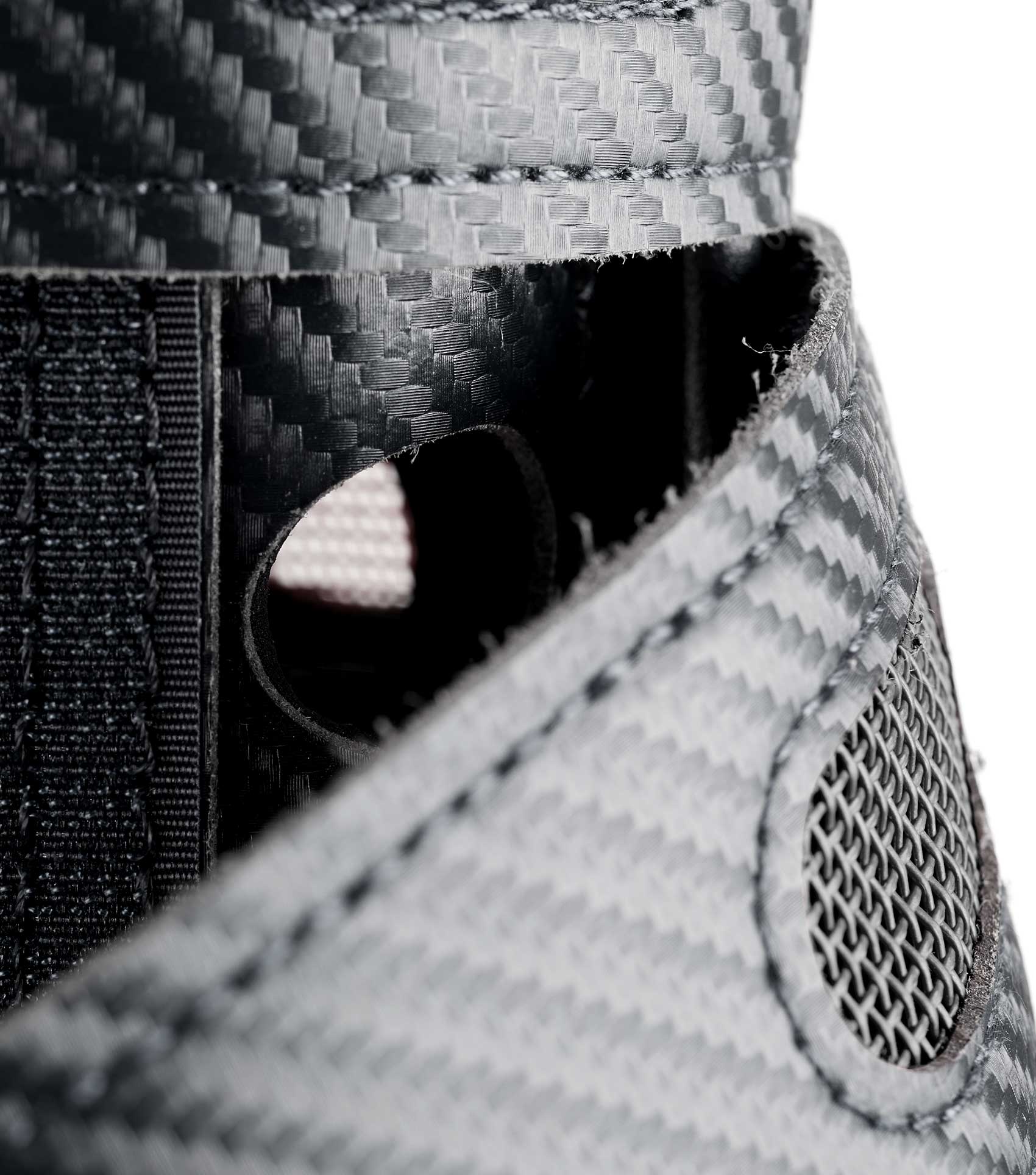 Carbon Tech Air Cooled Eventing Boots Black Hind - Image 3