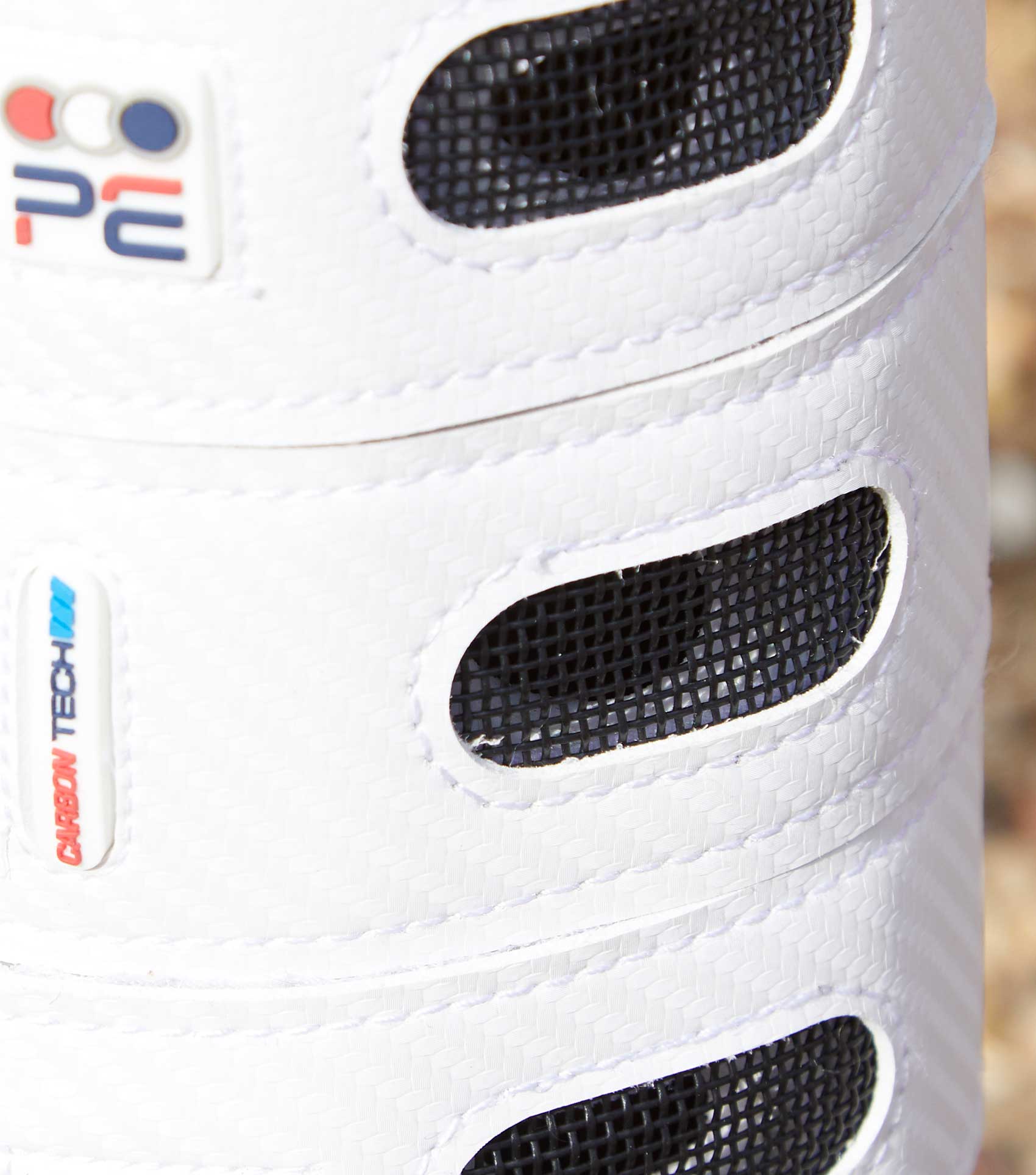Carbon Tech Air Cooled Eventing Boots White Hind - Image 3