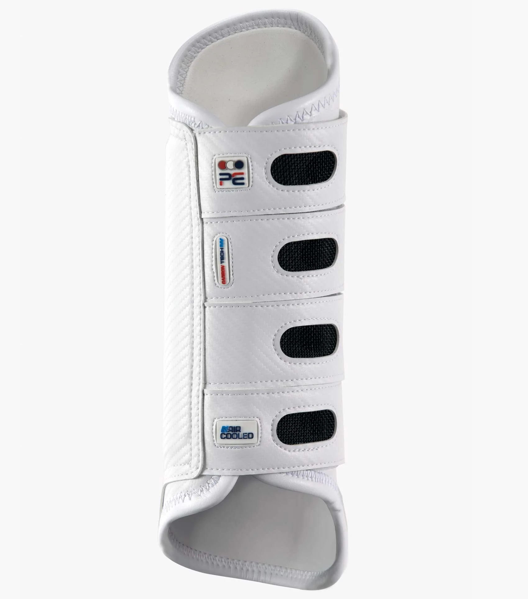 Carbon Tech Air Cooled Eventing Boots White Hind - Image 4