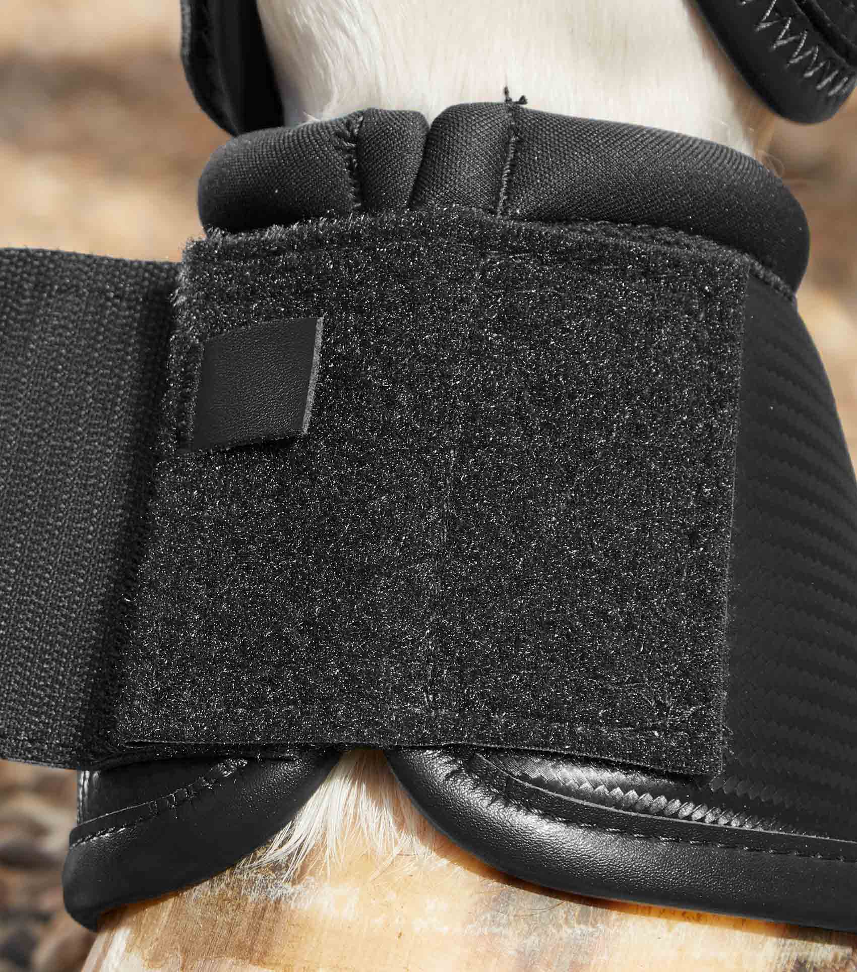 Carbon Wrap Over Reach Boots Black - Image 3