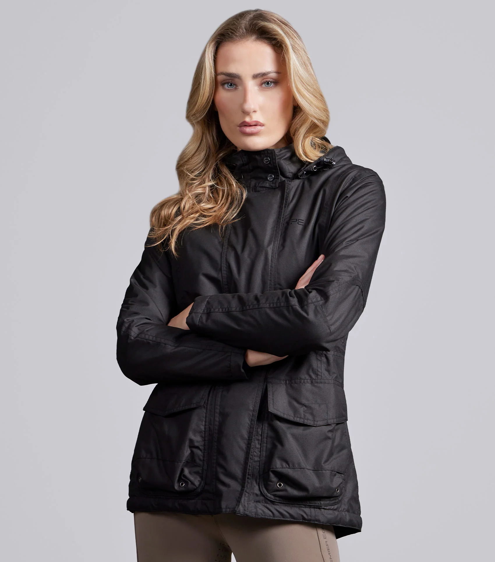 Cascata Ladies Waterproof Coat Black