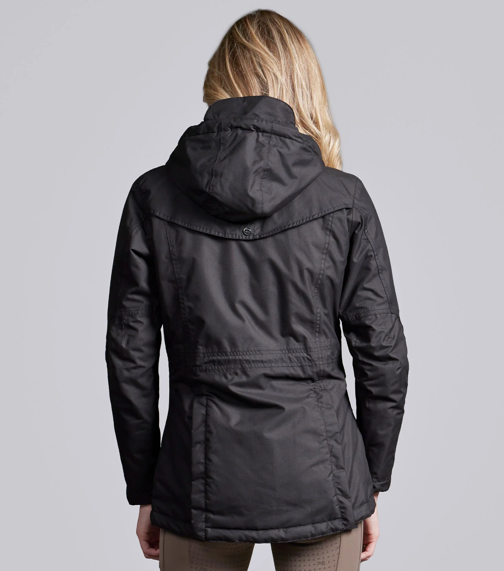 Cascata Ladies Waterproof Coat Black - Image 2