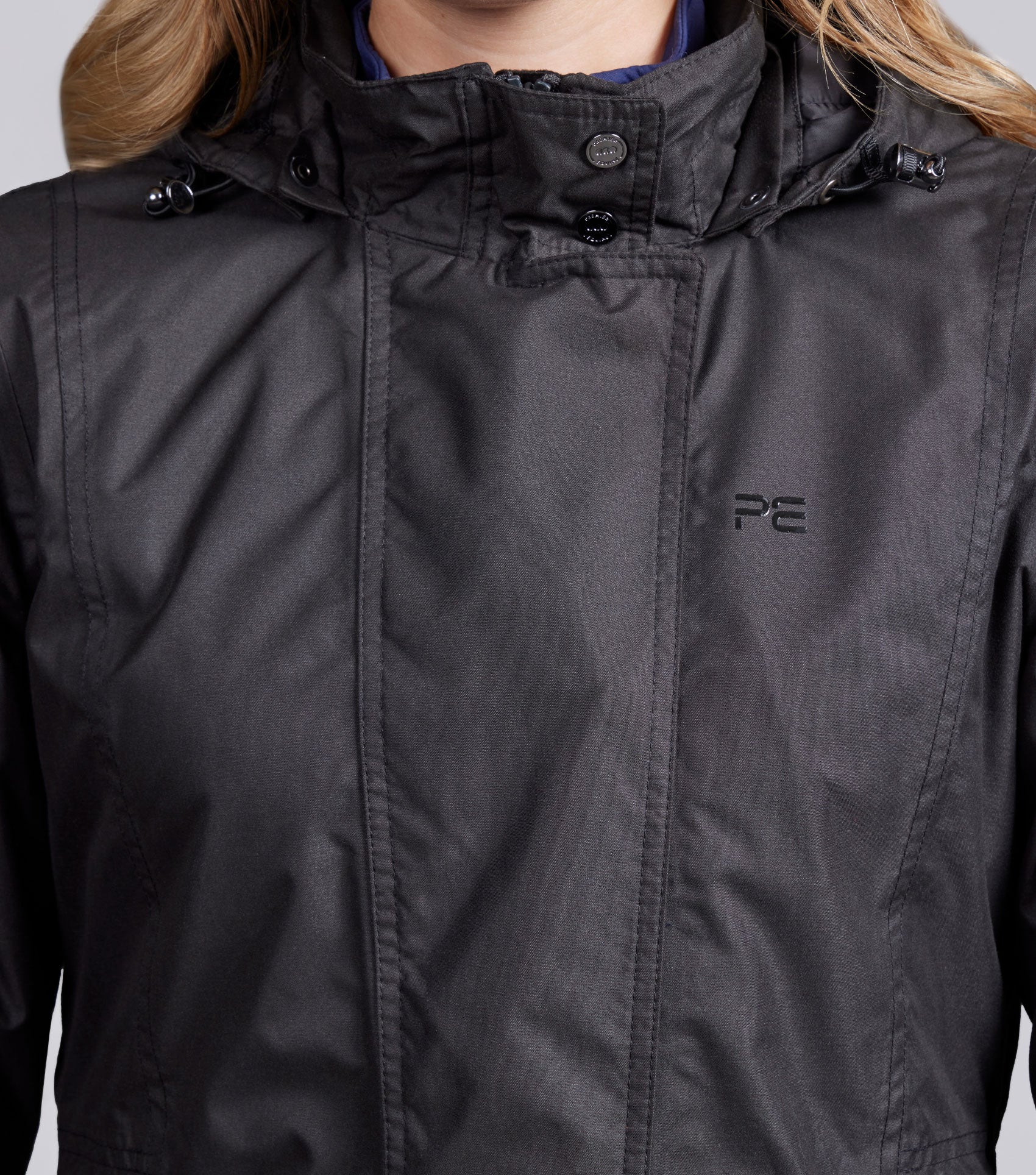 Cascata Ladies Waterproof Coat Black - Image 3