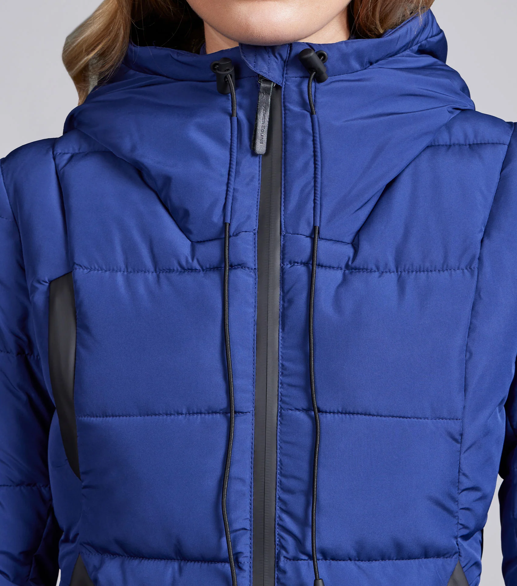 SALE - Casella Ladies Quilted Jacket Imperial Navy - Image 3