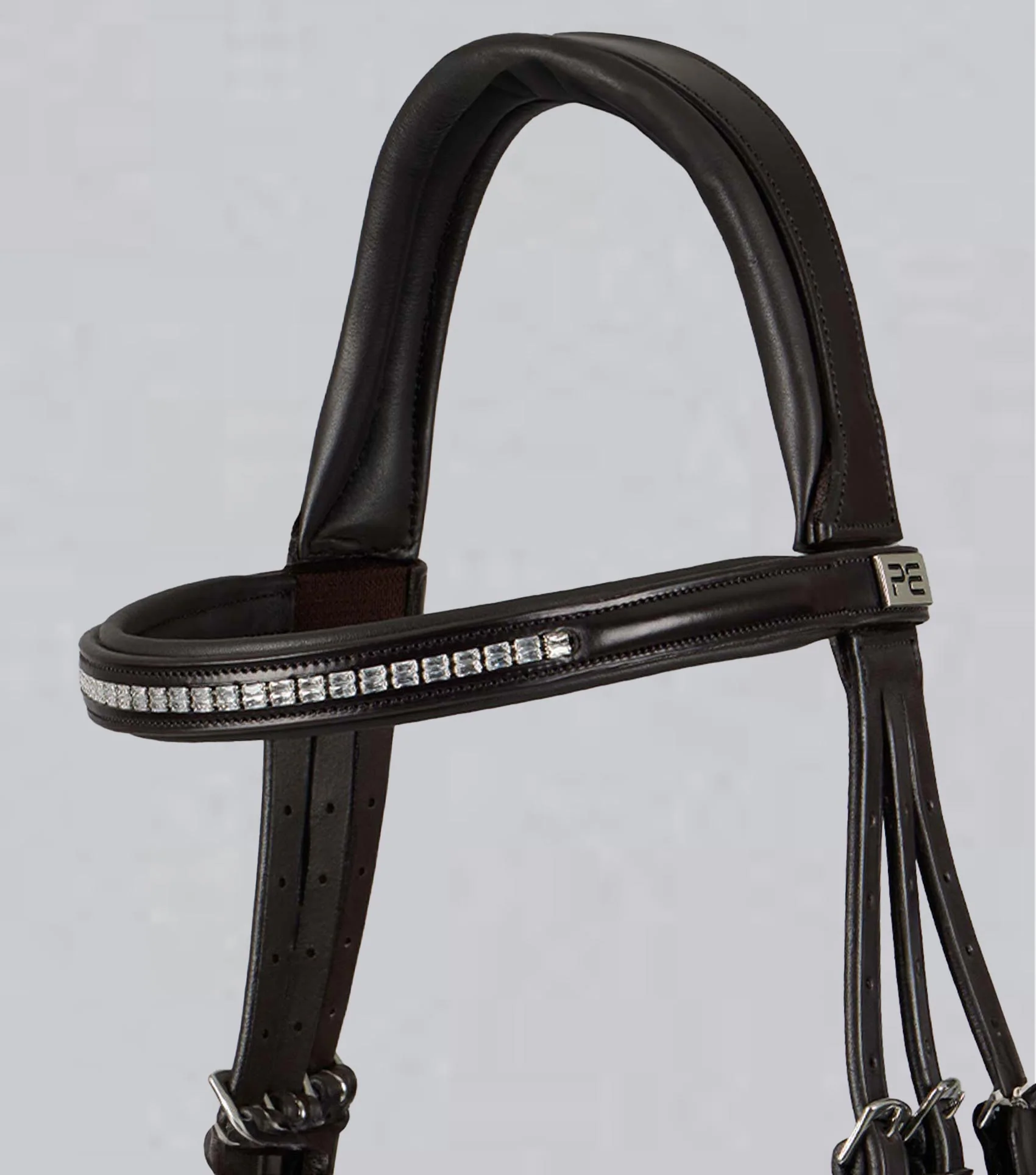 Castello Anatomical Bridle Brown - Image 3
