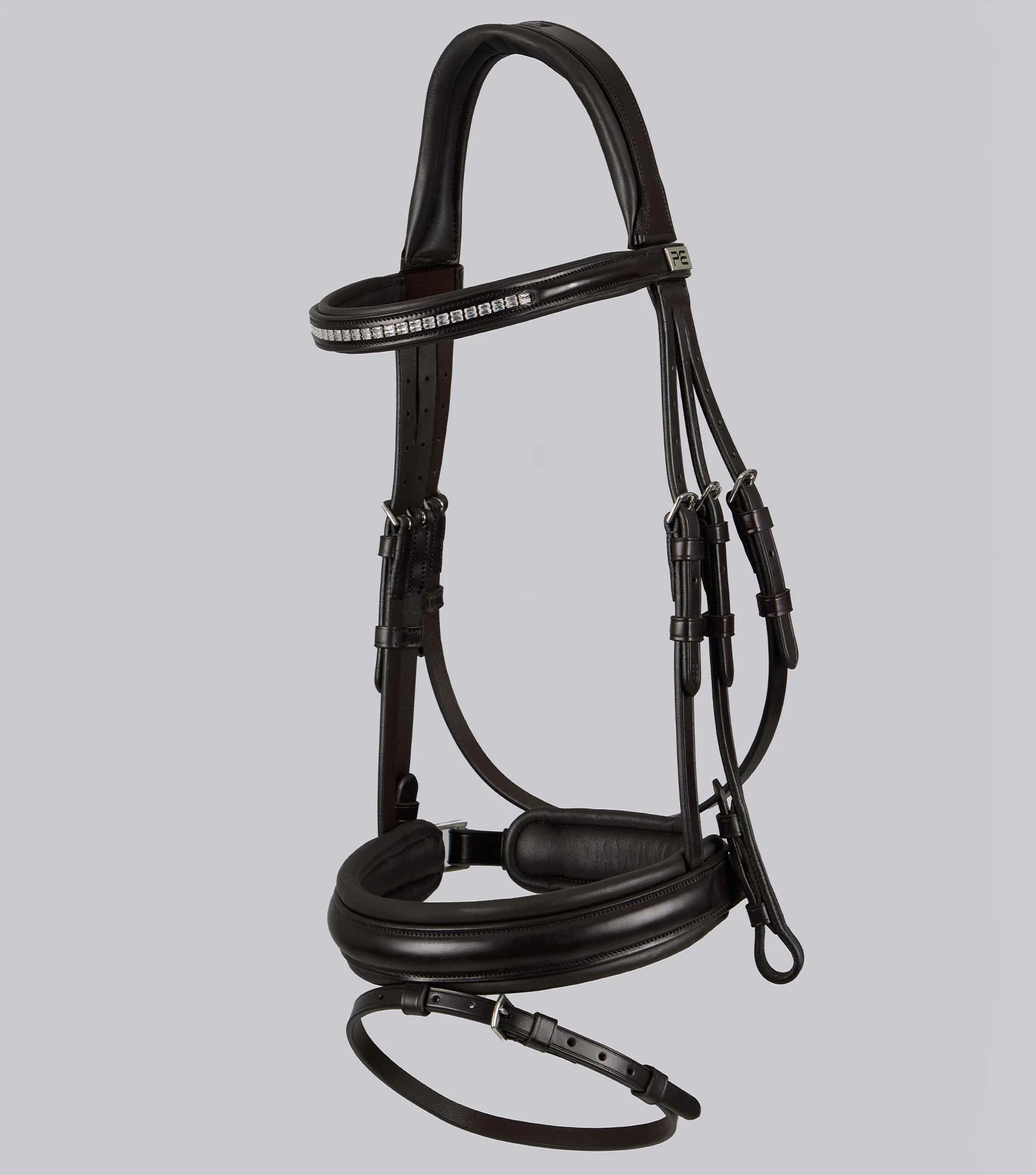 Castello Anatomical Bridle Brown - Image 5
