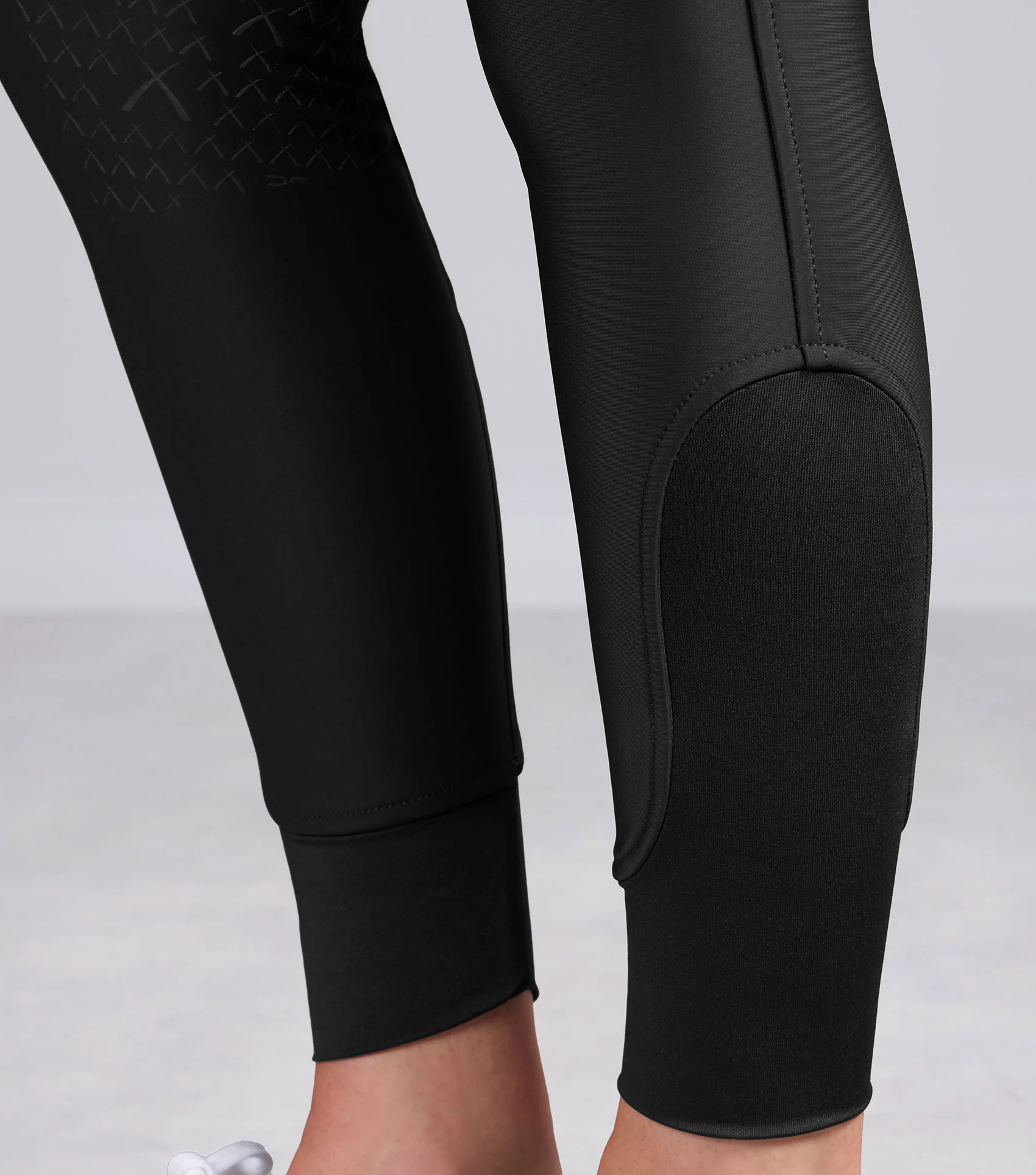 SALE - Catori Womens Gel Full Seat Riding Breeches Black - Image 4