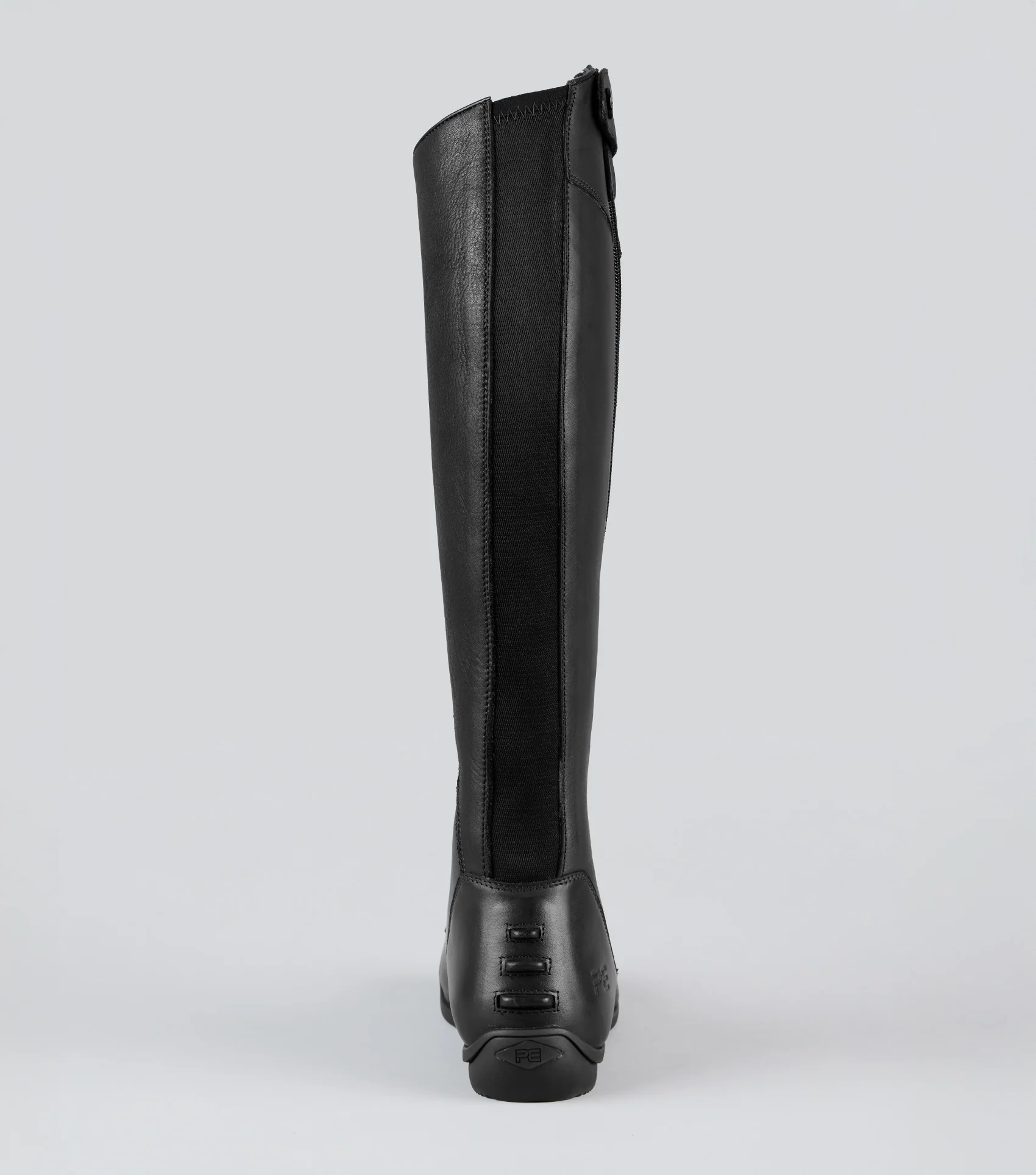 Cedo Womens Leather Field Tall Riding Boots Black - Image 3