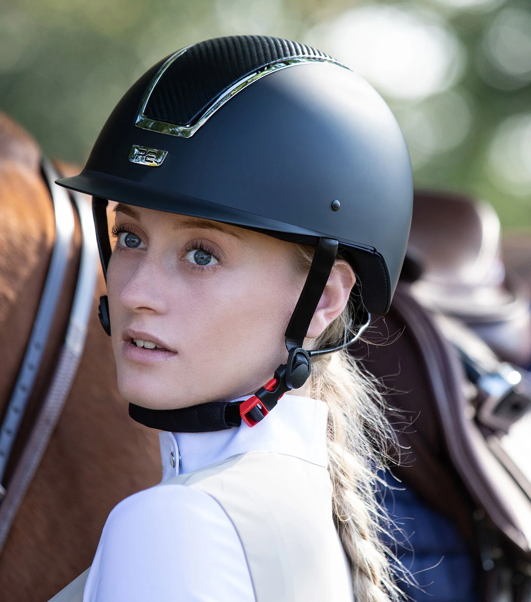 Centauri Horse Riding Helmet Black - Image 2
