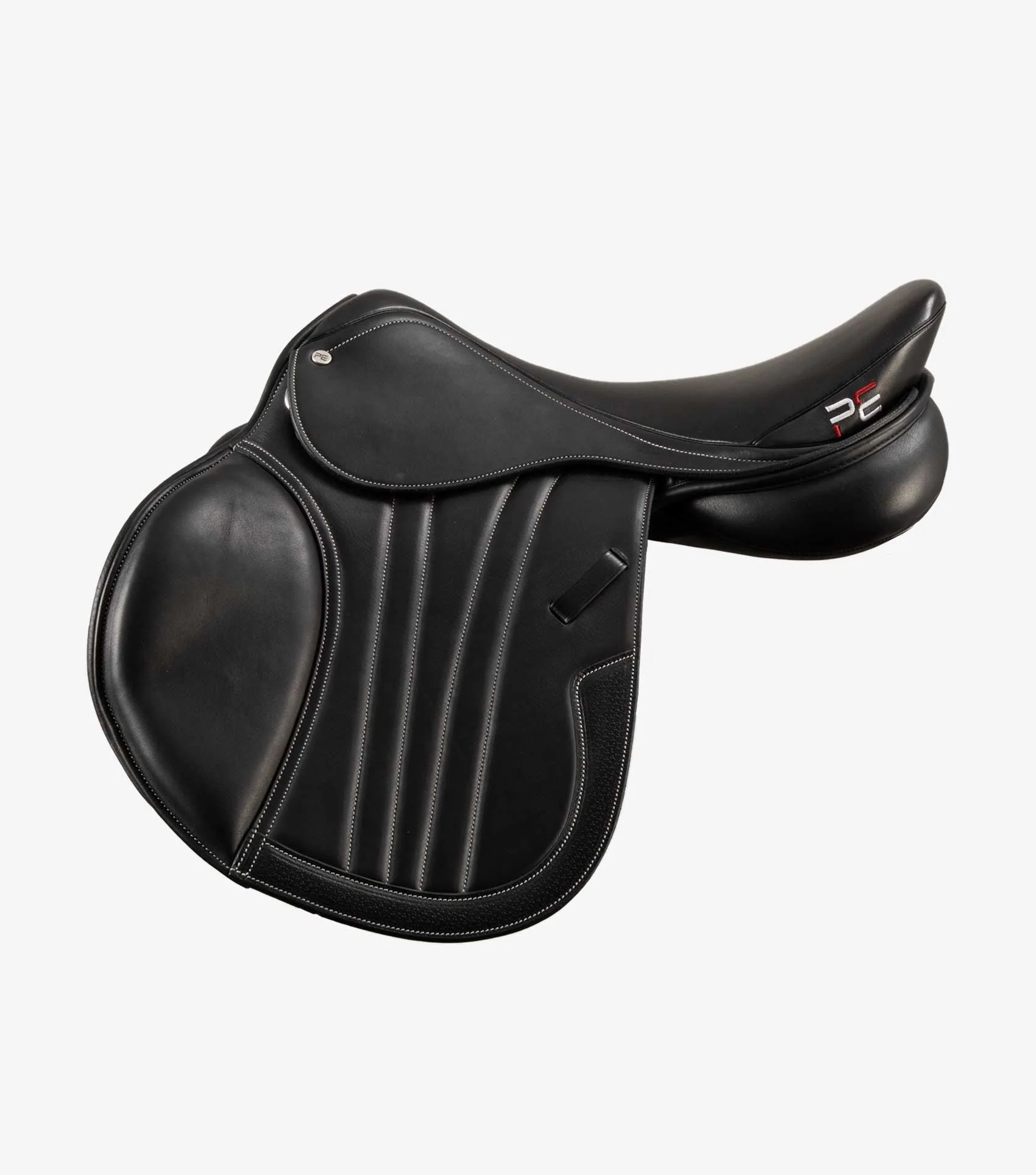 Chamonix Leather Close Contact Jump Saddle Black - Image 2
