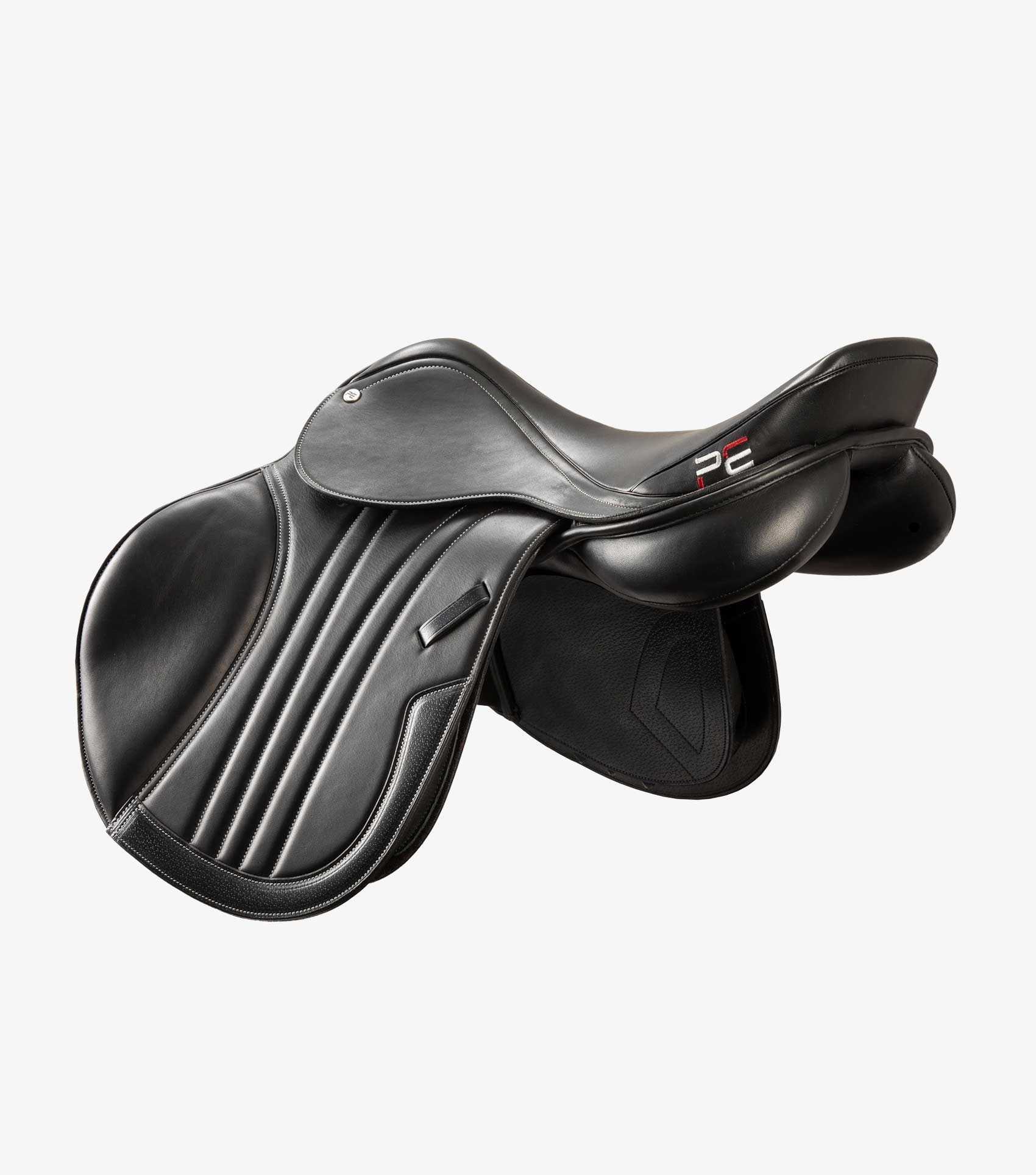 Chamonix Leather Close Contact Jump Saddle Black - Image 3