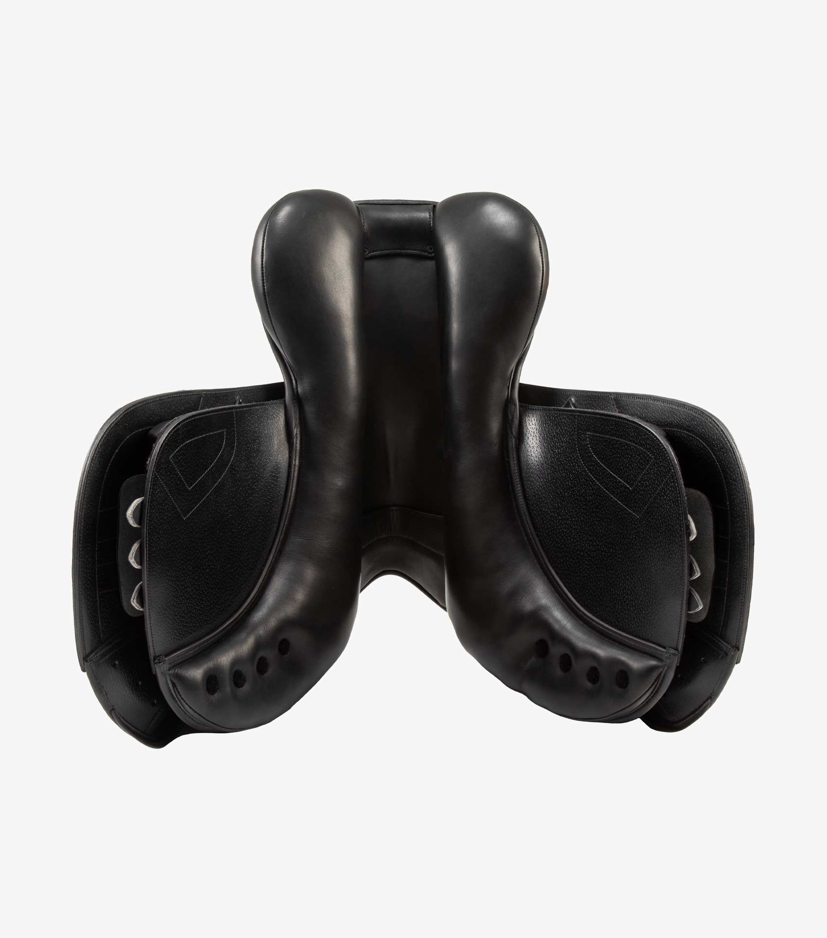 Chamonix Leather Close Contact Jump Saddle Black - Image 5