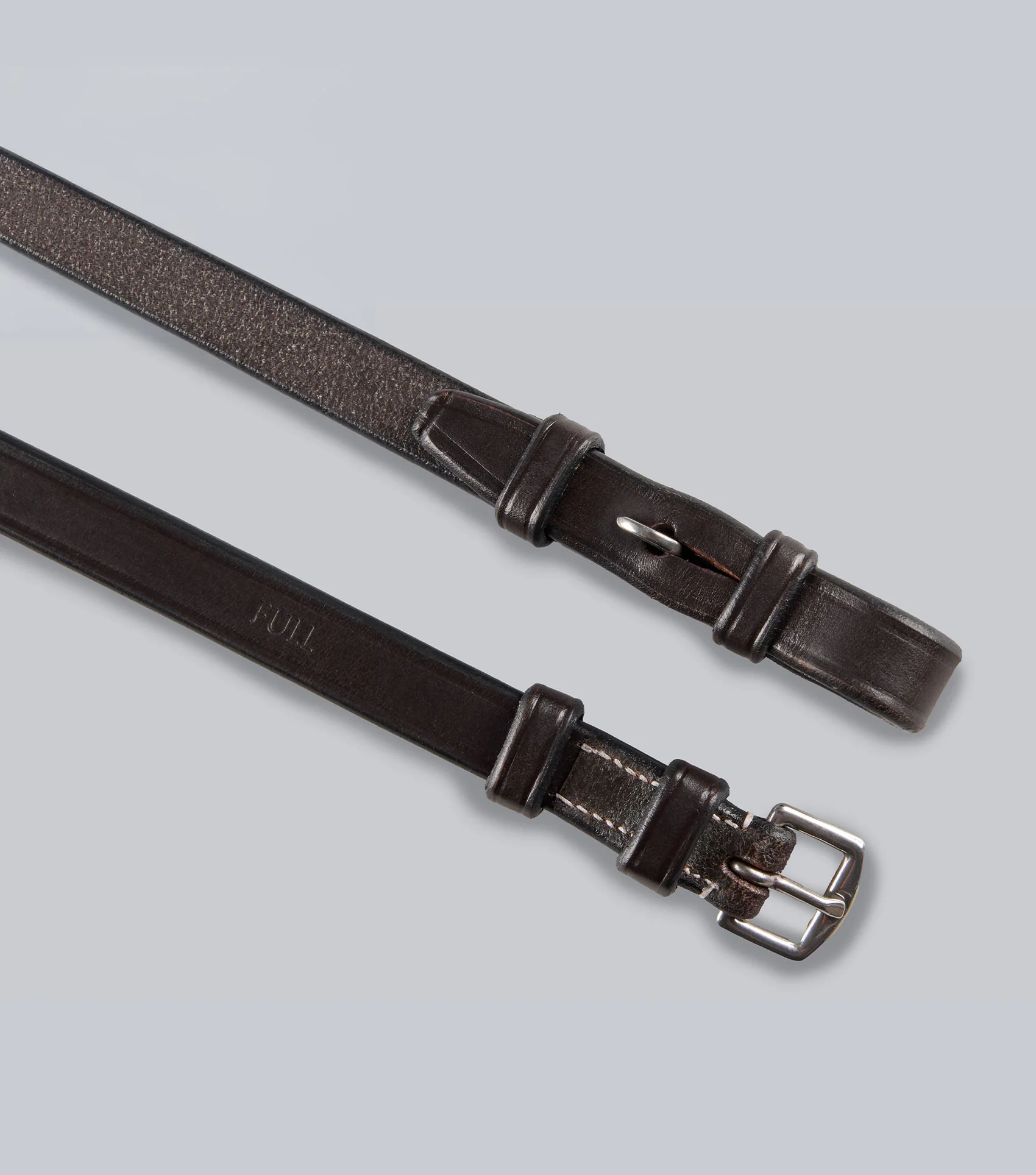 Cheek Pieces for Hunter Bridle Dark Havana - Image 3