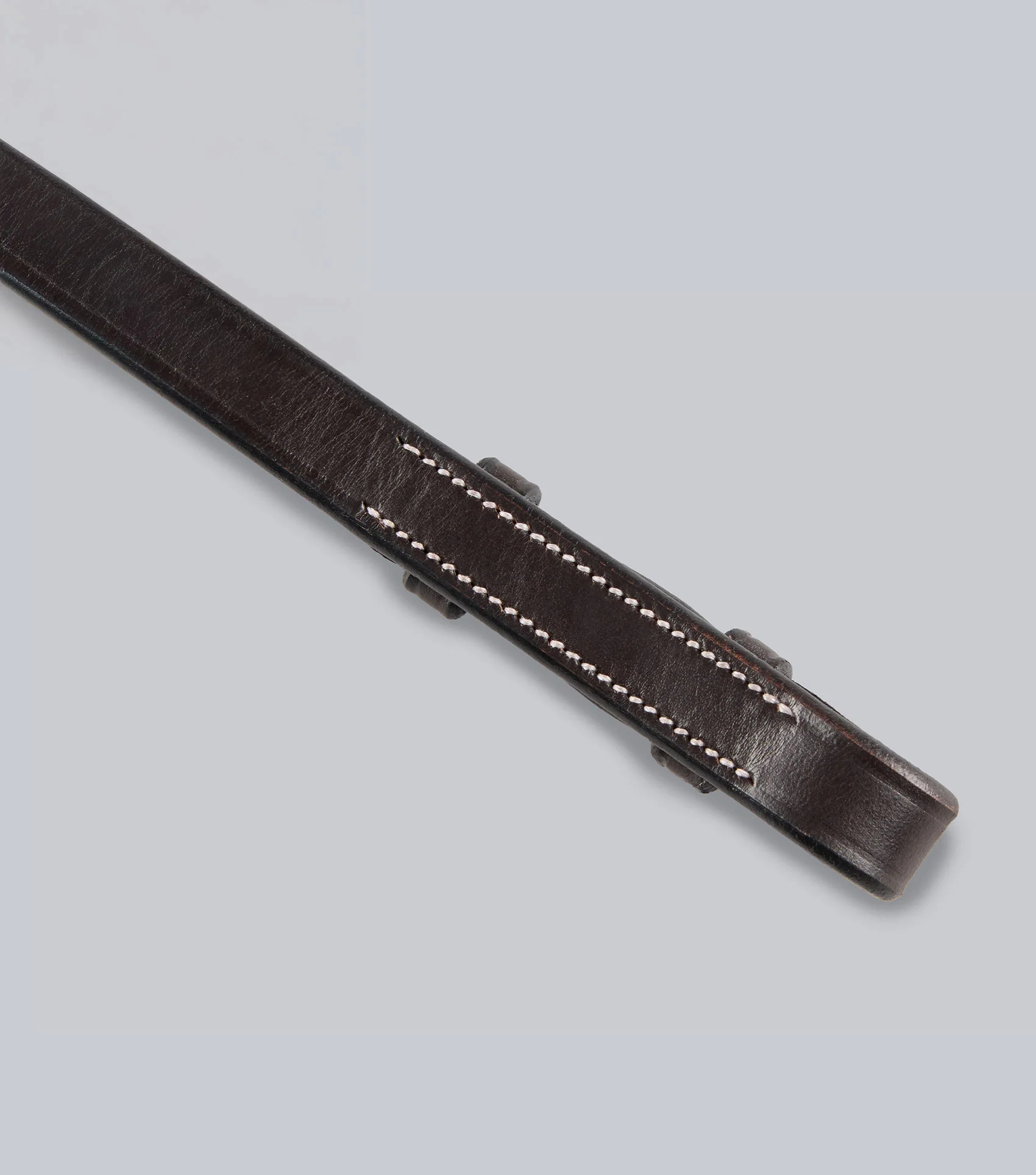 Cheek Pieces for Hunter Bridle Dark Havana - Image 4