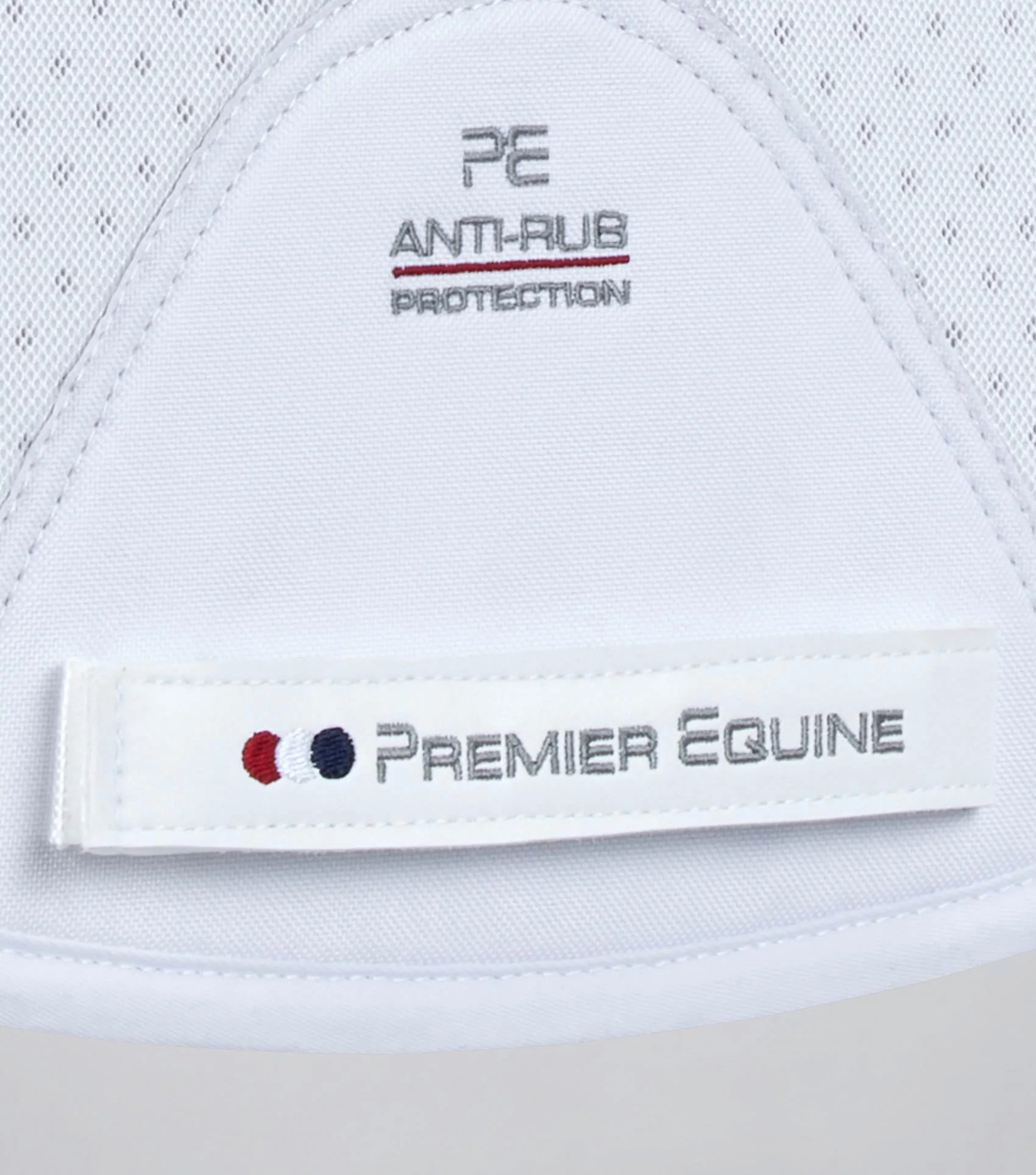 Close Contact Airtechnology Shockproof Wool Saddle Pad - GP/Jump Square White/Natural Wool - Image 5