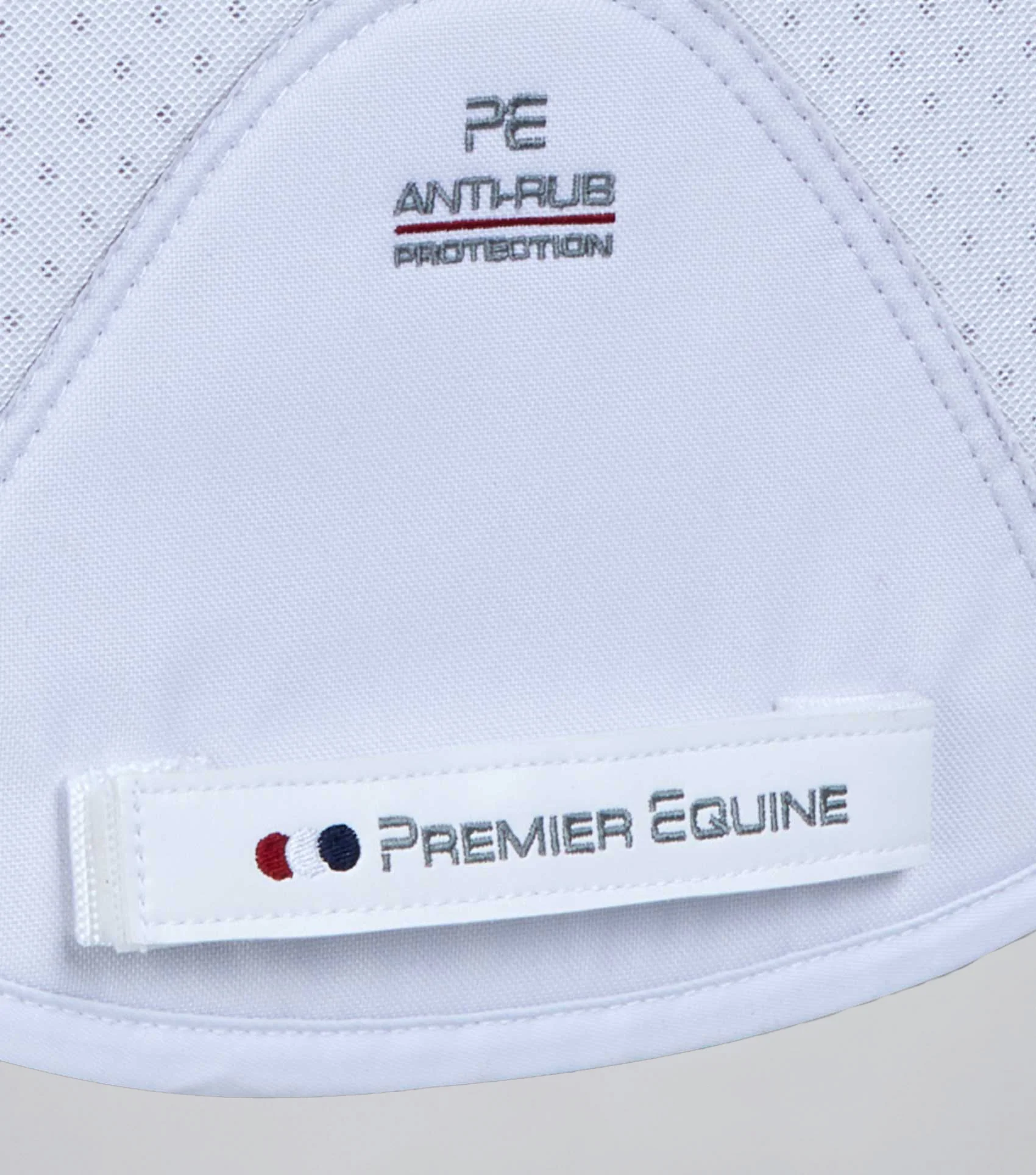 Close Contact Airtechnology Shockproof Wool Saddle Pad - Dressage Square White/Natural Wool - Image 5