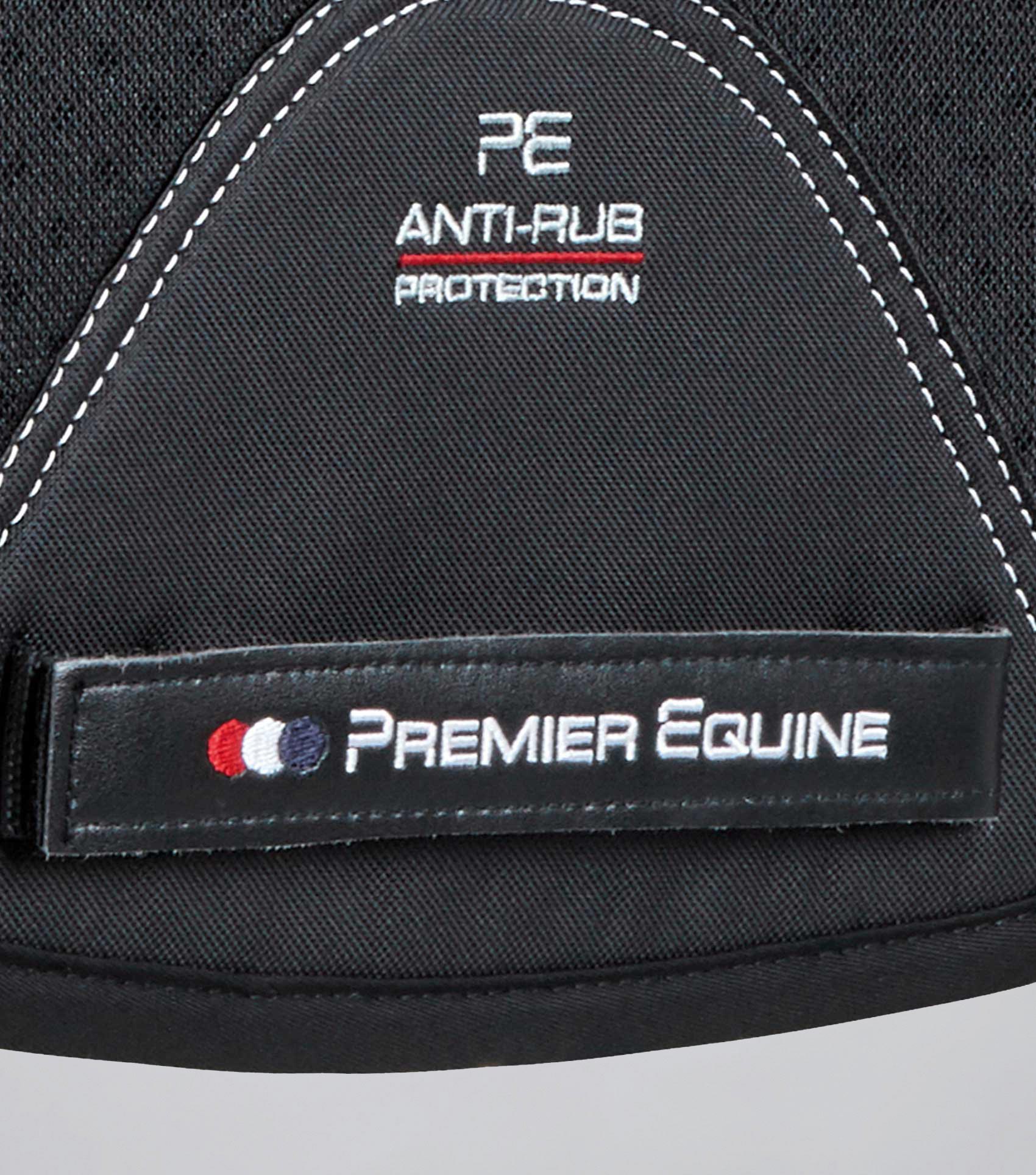 Close Contact Airtechnology Shockproof Wool Saddle Pad - GP/Jump Square Black/Black Wool - Image 5
