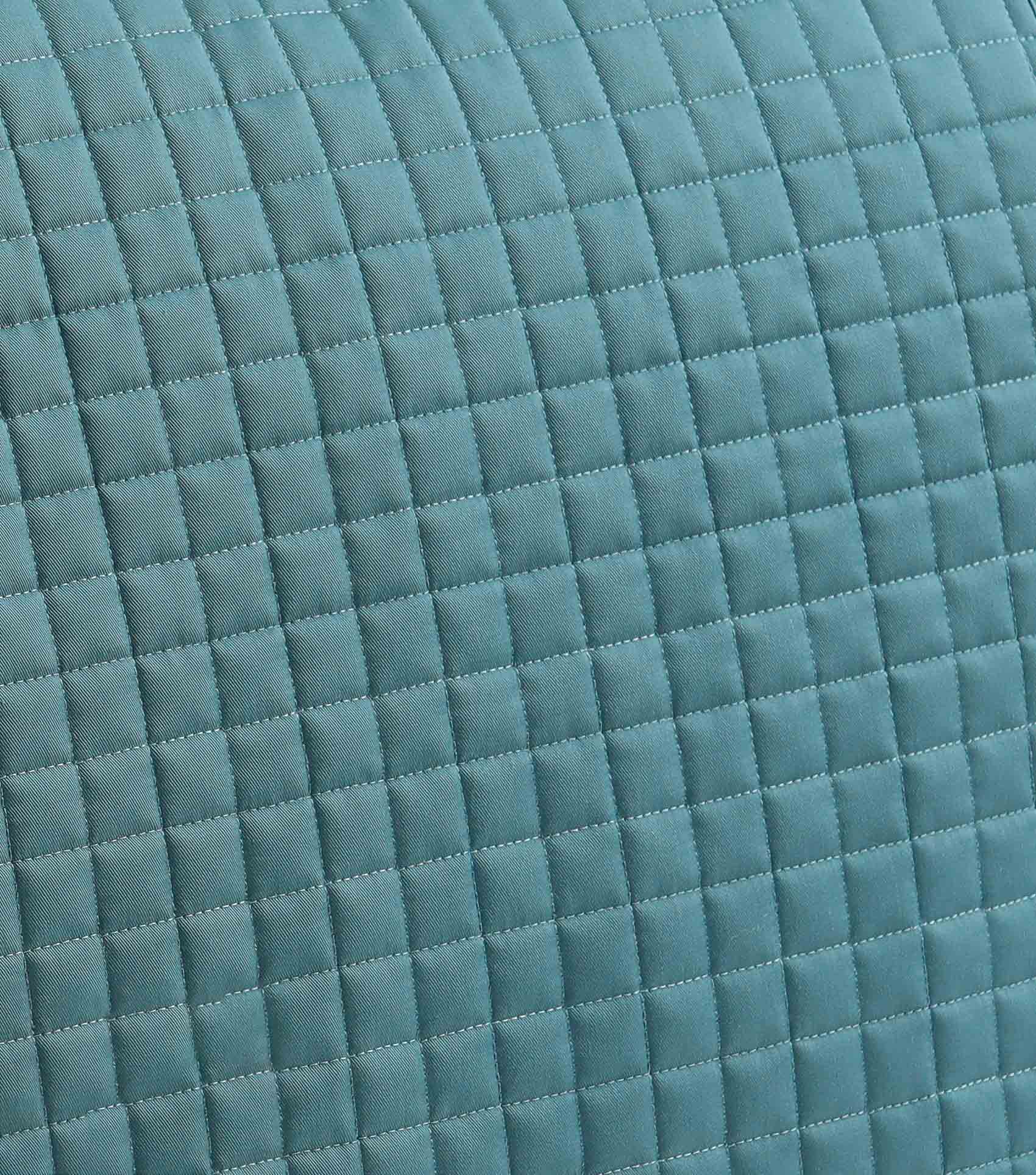 Close Contact Cotton Cross Country Saddle Pad Turquoise - Image 3