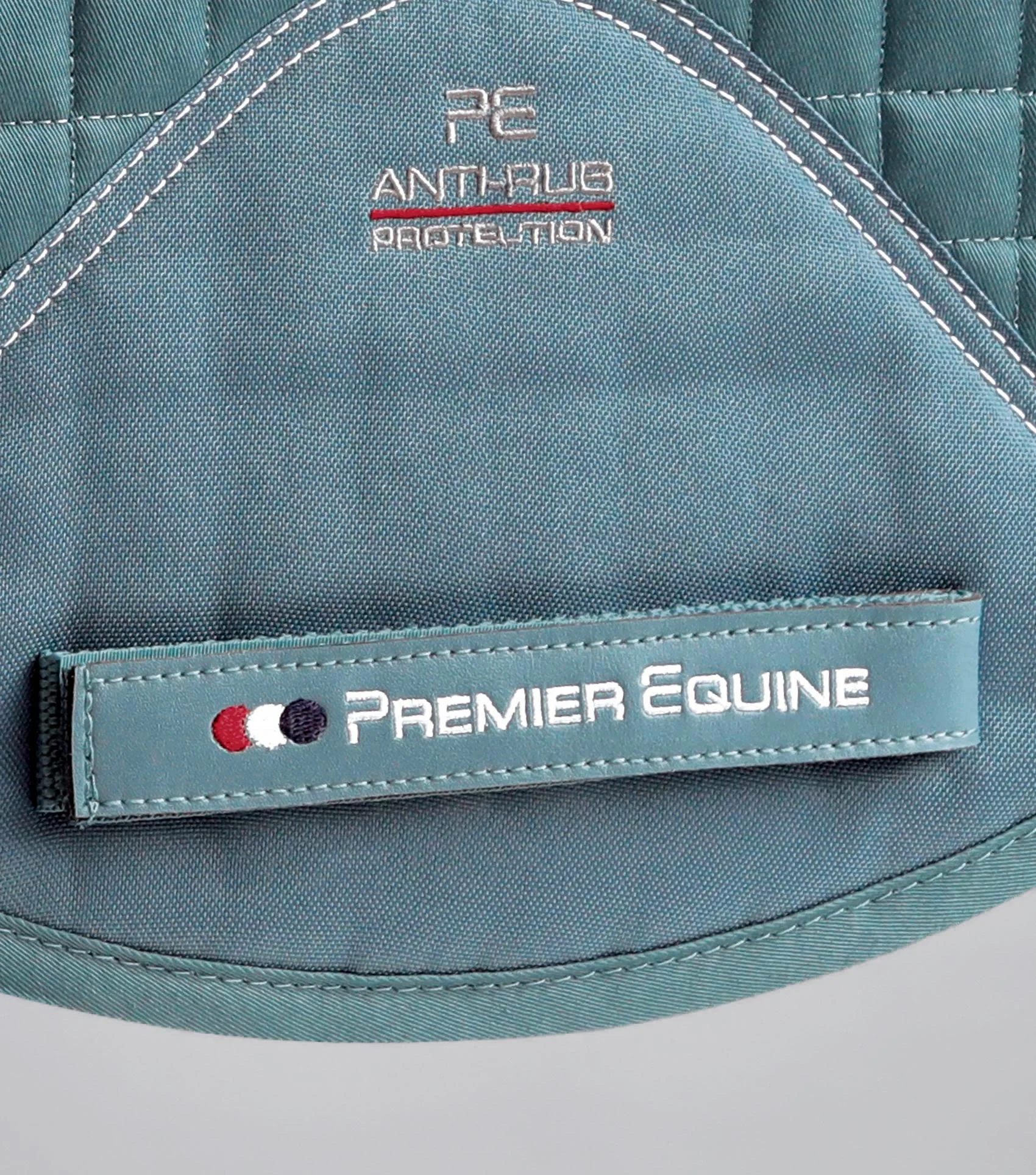 Close Contact Cotton Cross Country Saddle Pad Turquoise - Image 5