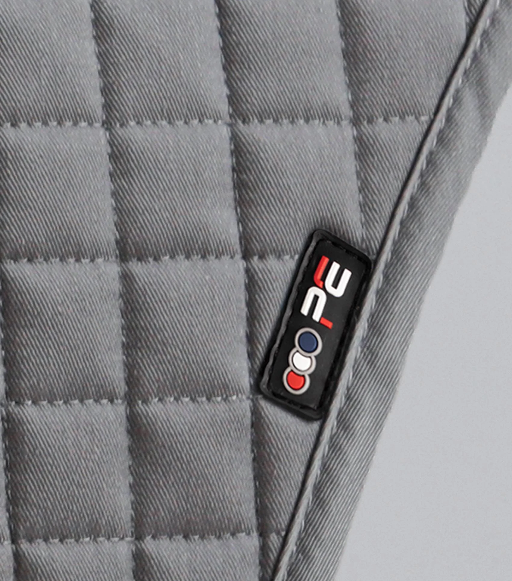 Close Contact Cotton Cross Country Saddle Pad Grey - Image 2
